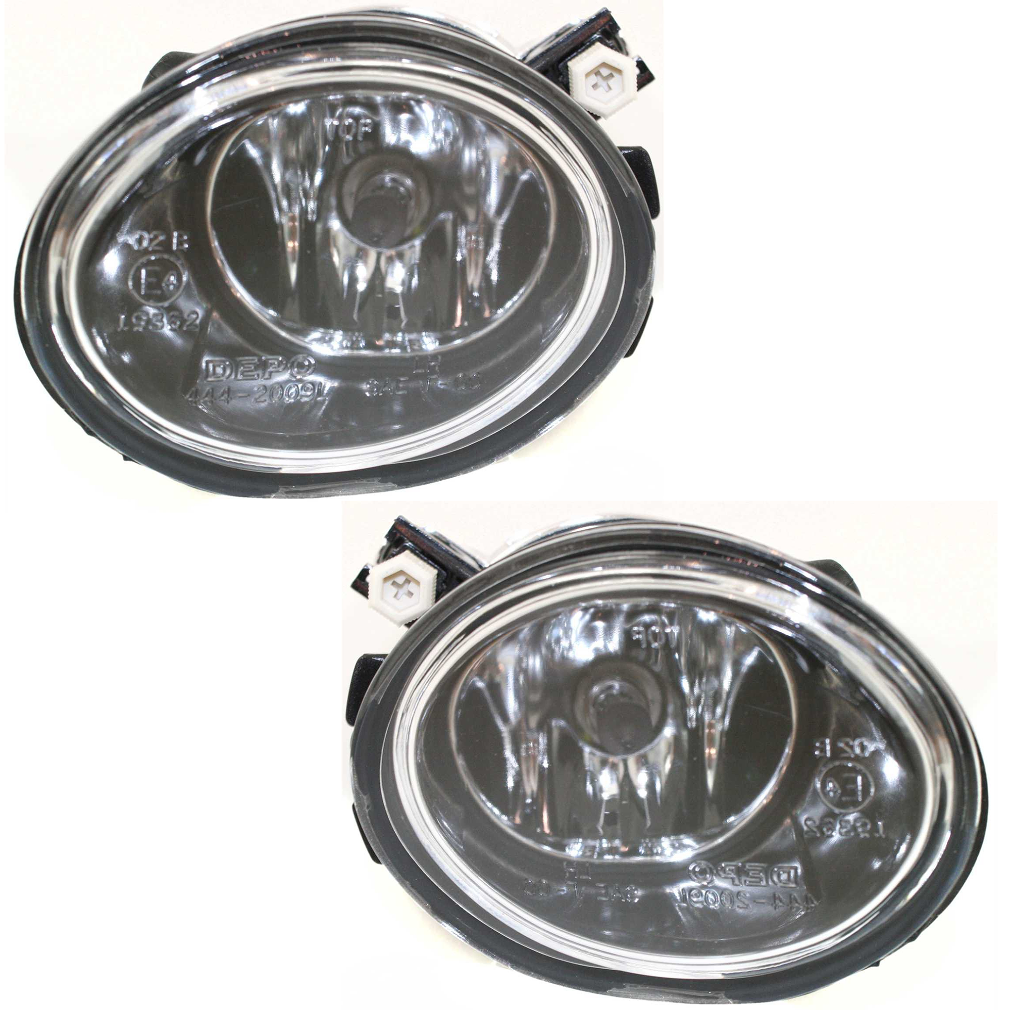 AM 3 SERIES 01-05 M5-01-03 FOG LAMP RH AND LH Assembly Halogen Clear Lens SKU RB10750043A Partslink BM2593122 BM2592122 OEM 63177894018-63177894017