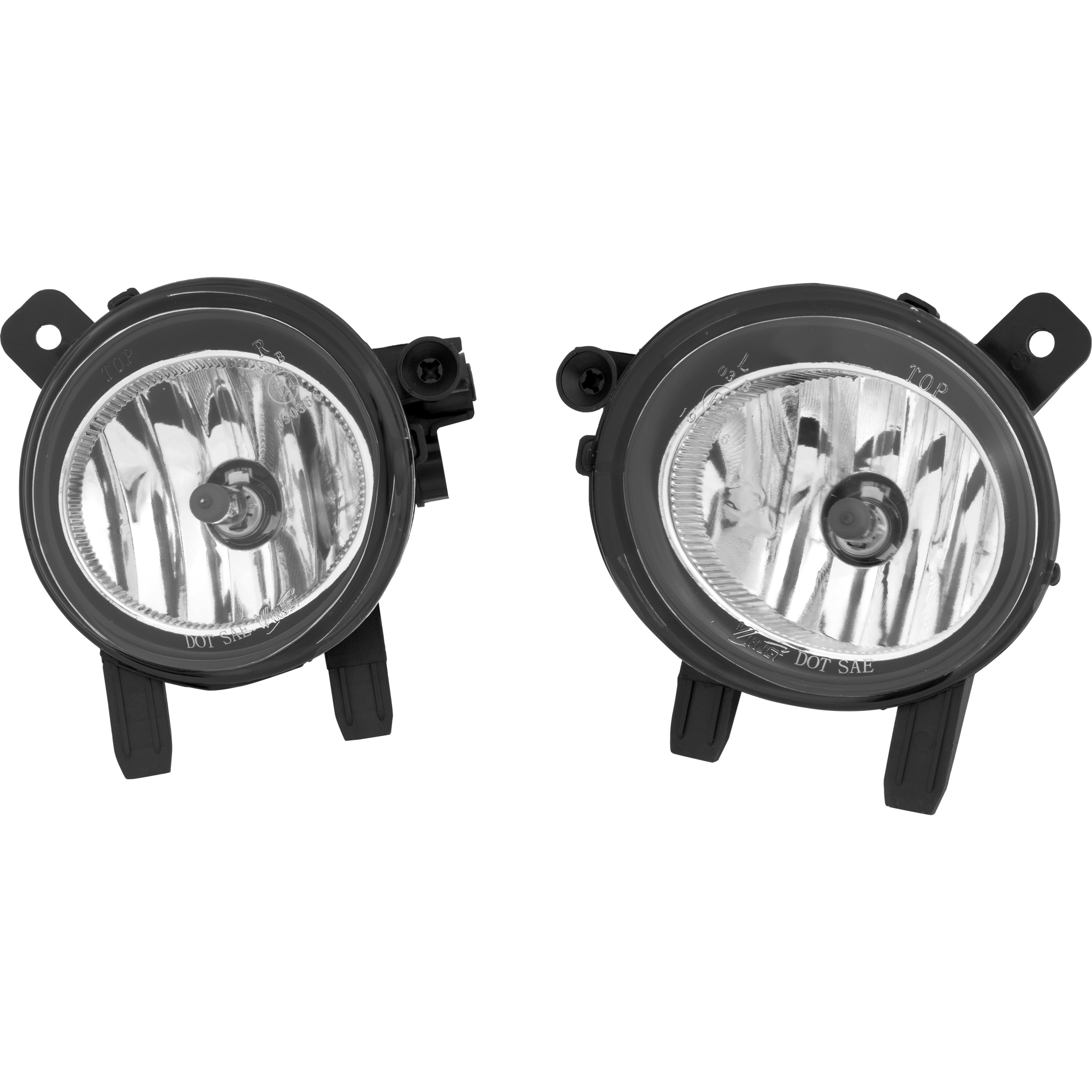 AM 2 SERIES 17-21-3 SERIES 12-19 FOG LAMP RH AND LH Assembly Halogen Clear Lens Exc. M3 M4 Model 3 Series 12-18 Sdn 14-19 Wgn HB 4 Series Conv Cpe SKU RB10750060A Partslink BM2593142 BM2592142 OEM 63177248912-63177248911
