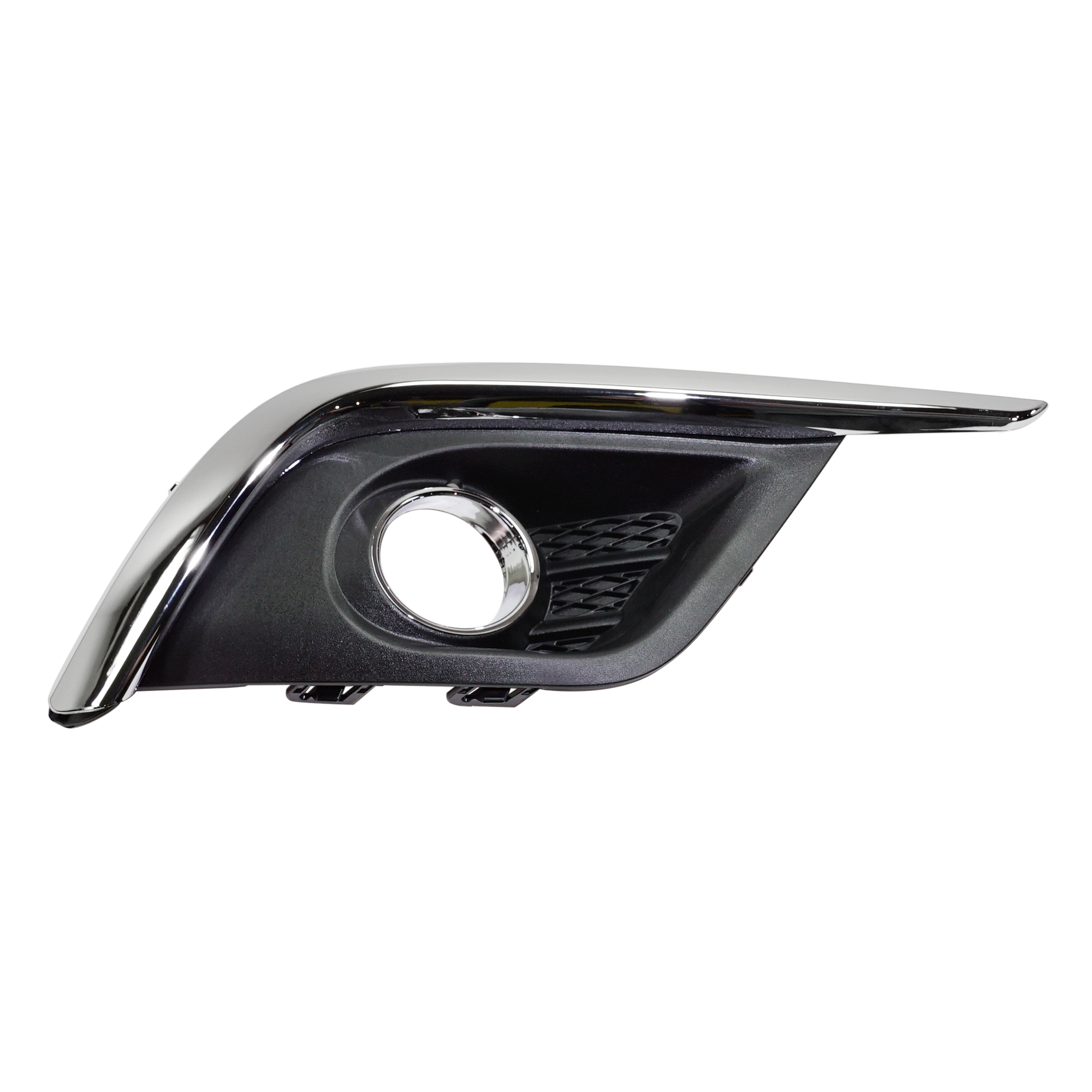 AM ENVISION 16-18 FOG LAMP COVER RH Silver Black SKU RB10790001 Partslink GM1039246 OEM 23377238