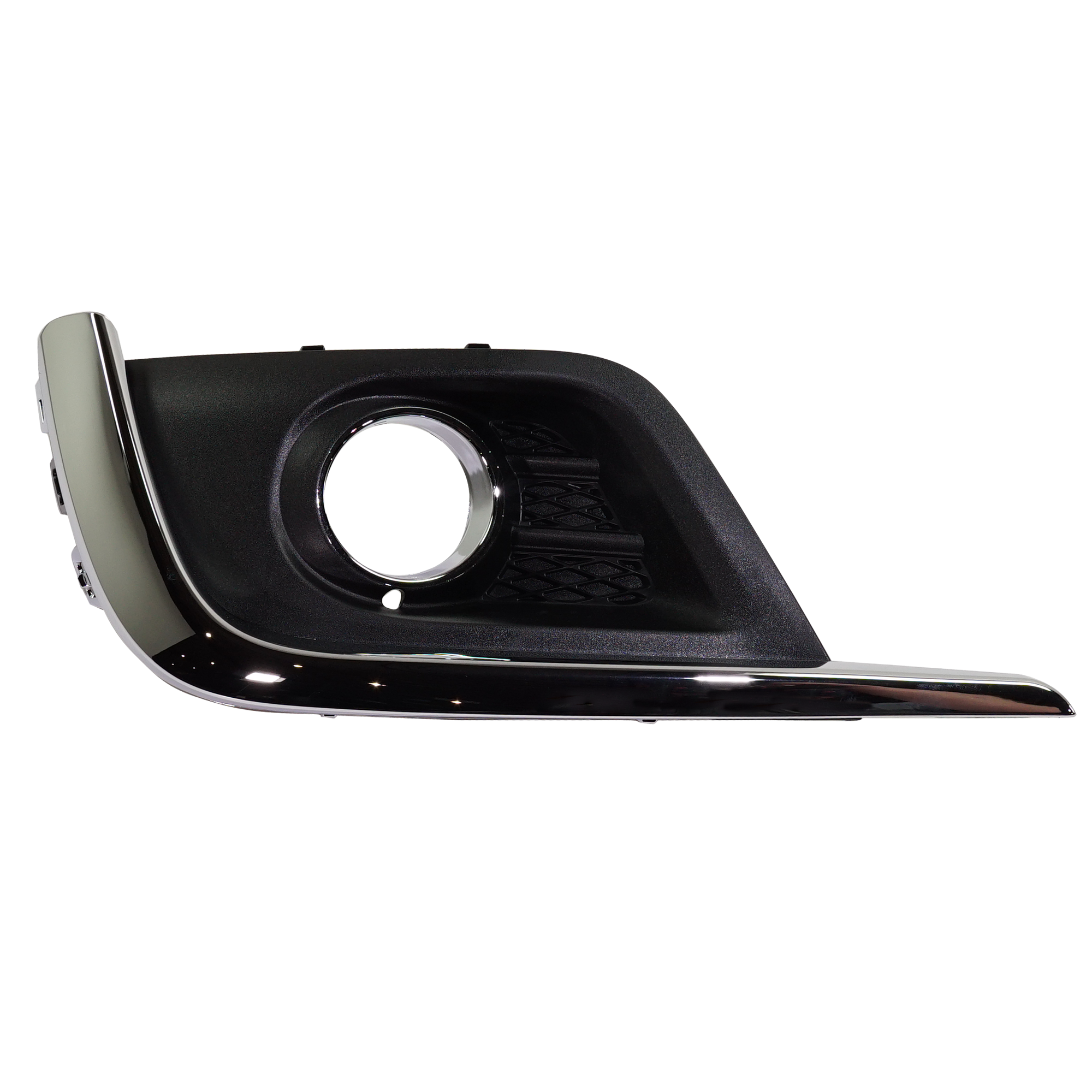 AM ENVISION 16-18 FOG LAMP COVER LH Silver Black SKU RB10790002 Partslink GM1038246 OEM 23377237