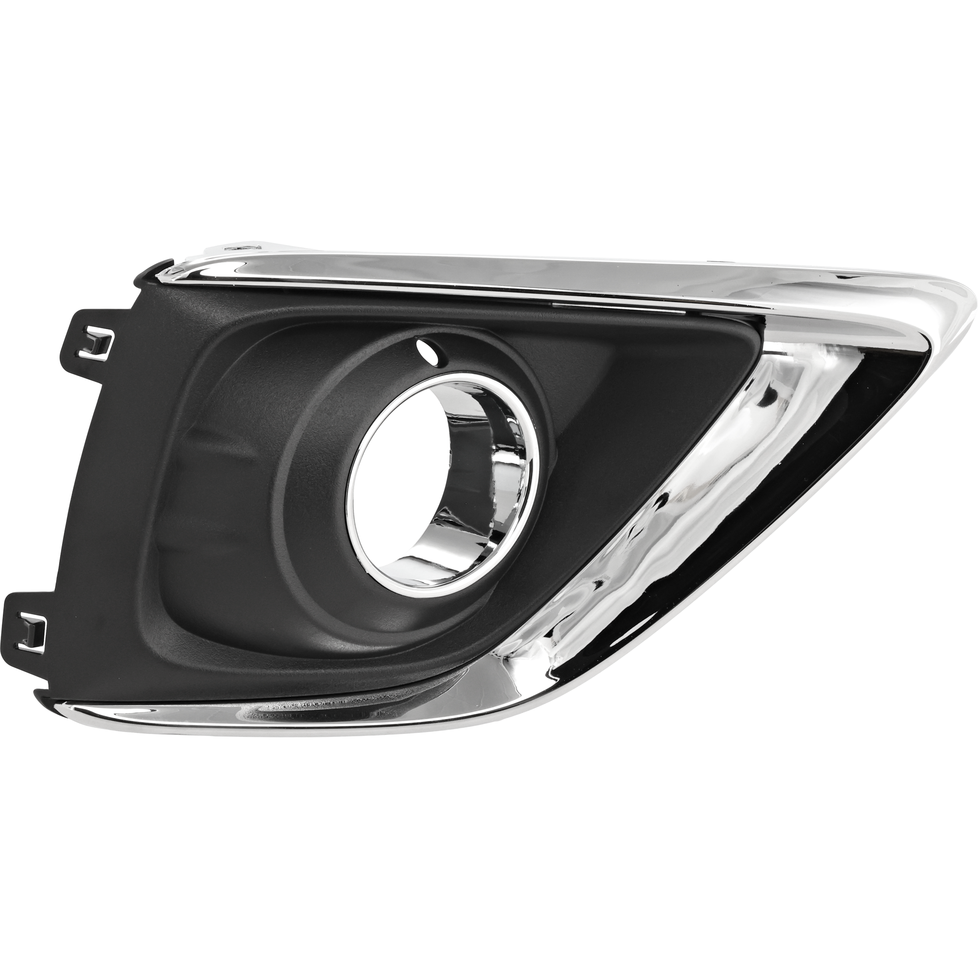 AM ENVISION 19-20 FOG LAMP COVER RH Black Fog Lamp Bezel w Fog Light Holes SKU RB10790003 Partslink GM1039266 OEM 42489939