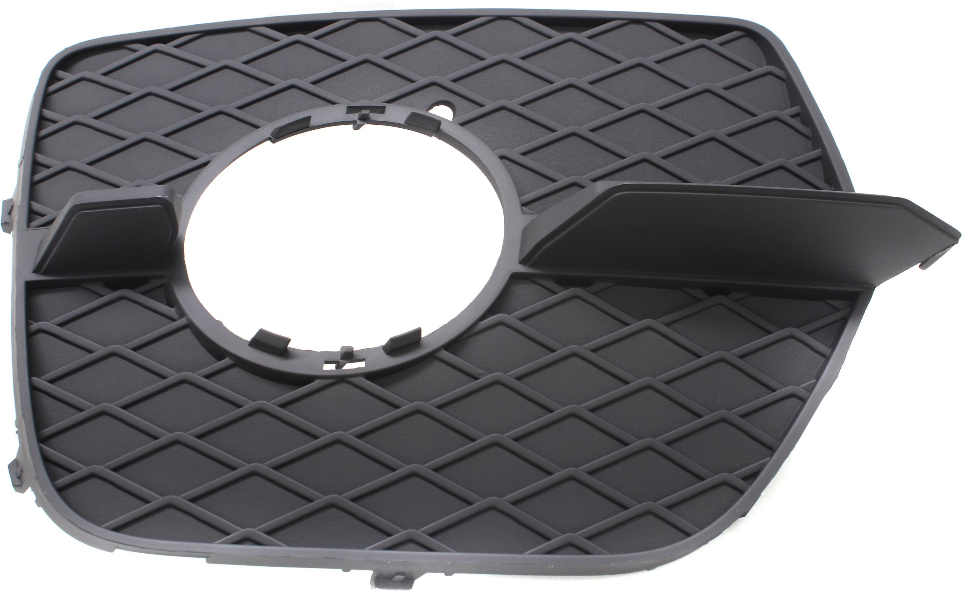 AM X6-08-14 FRONT FOG LAMP MOLDING RH Textured Black xDrive35i Model SKU RB10820001 Partslink BM1039168 OEM 51117188384