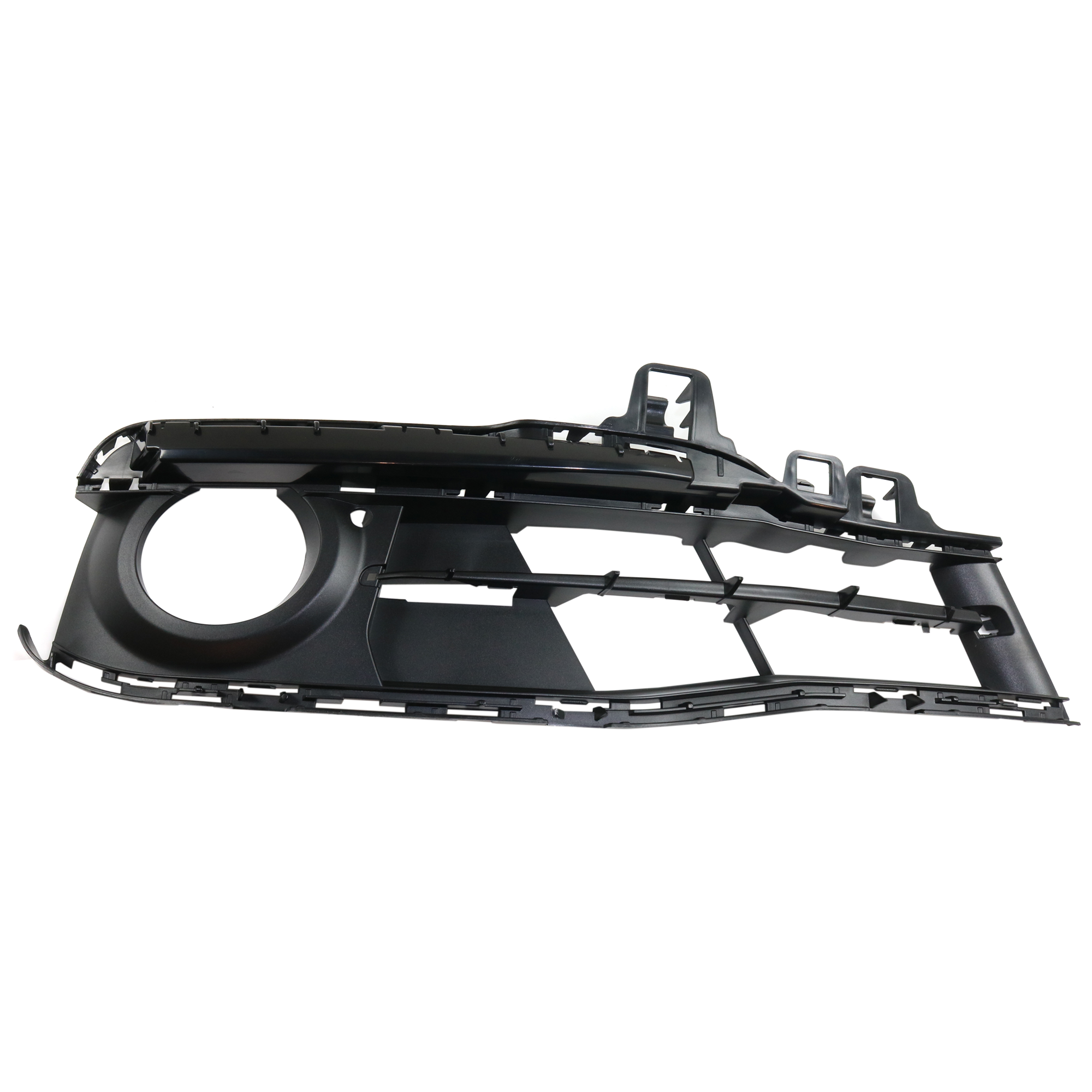 AM 3 SERIES 16-19 FRONT FOG LAMP MOLDING RH Textured Black w o Chrome Bezel Plastic Sport Line w o M Sport Package Sedan Wagon SKU RB10820003 Partslink BM1039182 OEM 51117396888