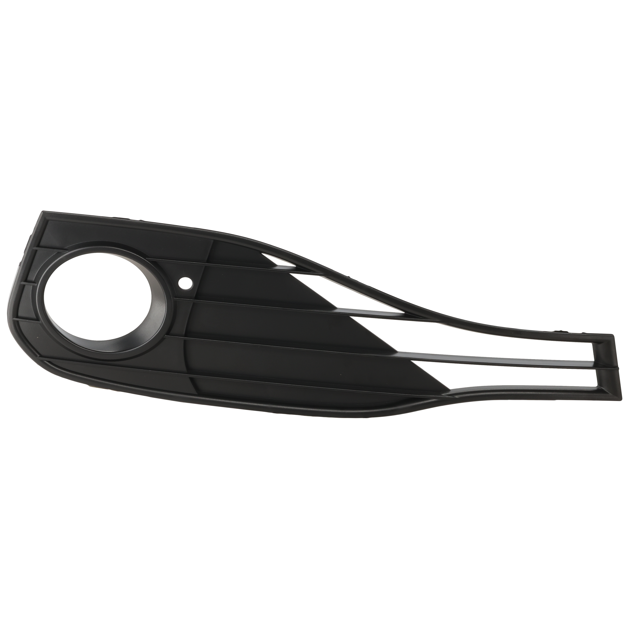 AM 4 SERIES 14-20 FRONT FOG LAMP MOLDING RH Textured Black Standard w o M Sport Pkg Partially Open Grid Mesh SKU RB10820021 Partslink BM1039194 OEM 51117294684