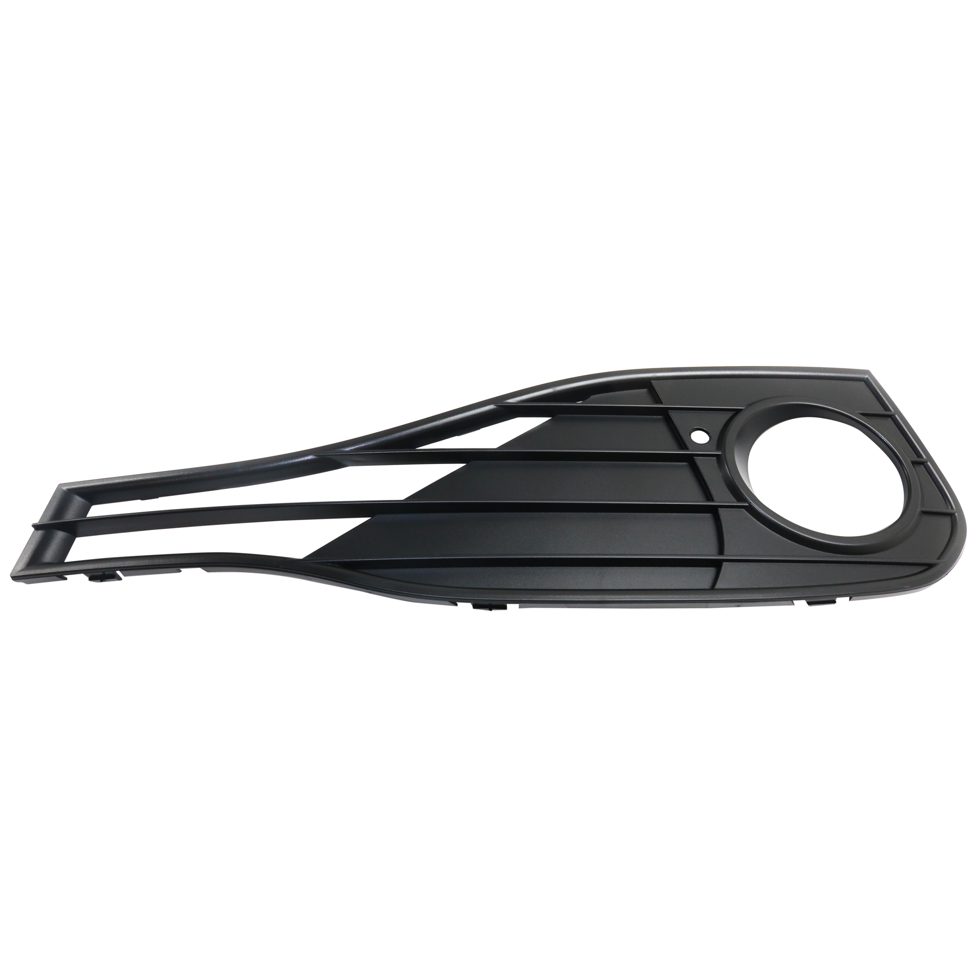 AM 4 SERIES 14-20 FRONT FOG LAMP MOLDING LH Textured Black Standard w o M Sport Pkg Partially Open Grid Mesh SKU RB10820022 Partslink BM1038194 OEM 51117294683
