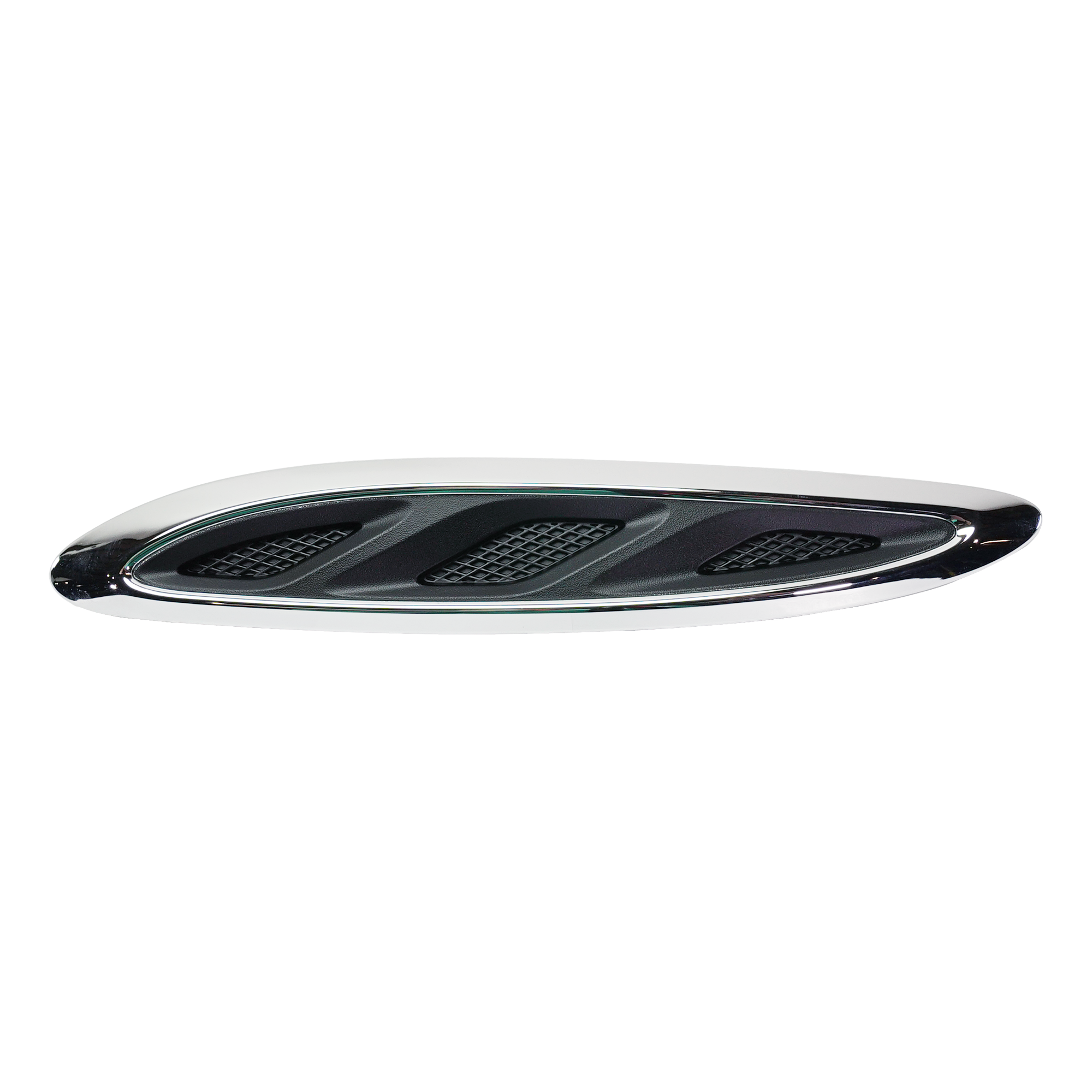 AM ENCLAVE 13-17 HOOD MOLDING RH Chrome SKU RB13210001 Partslink GM1239109 OEM 23142430