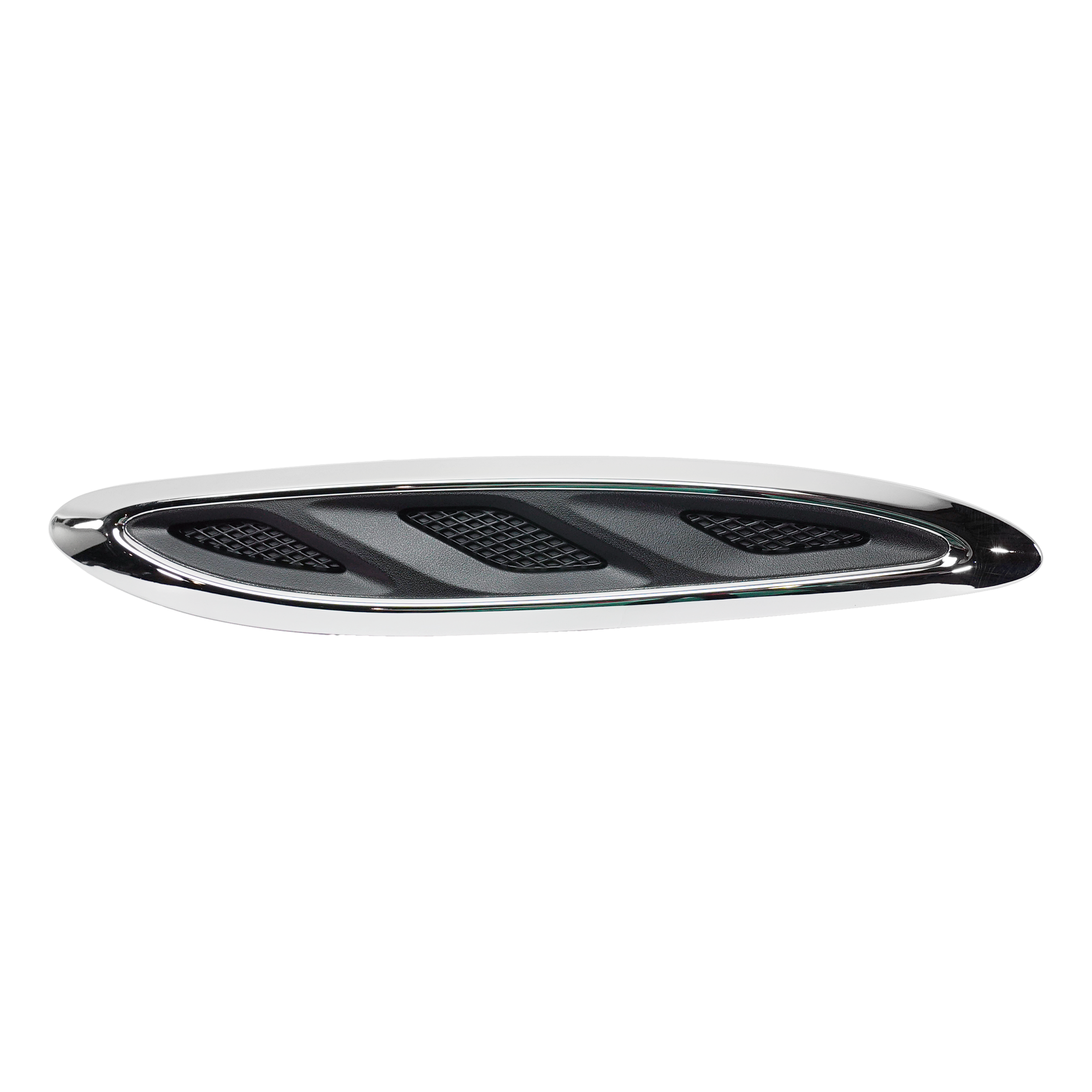 AM ENCLAVE 13-17 HOOD MOLDING LH Chrome SKU RB13210002 Partslink GM1239108 OEM 23142431