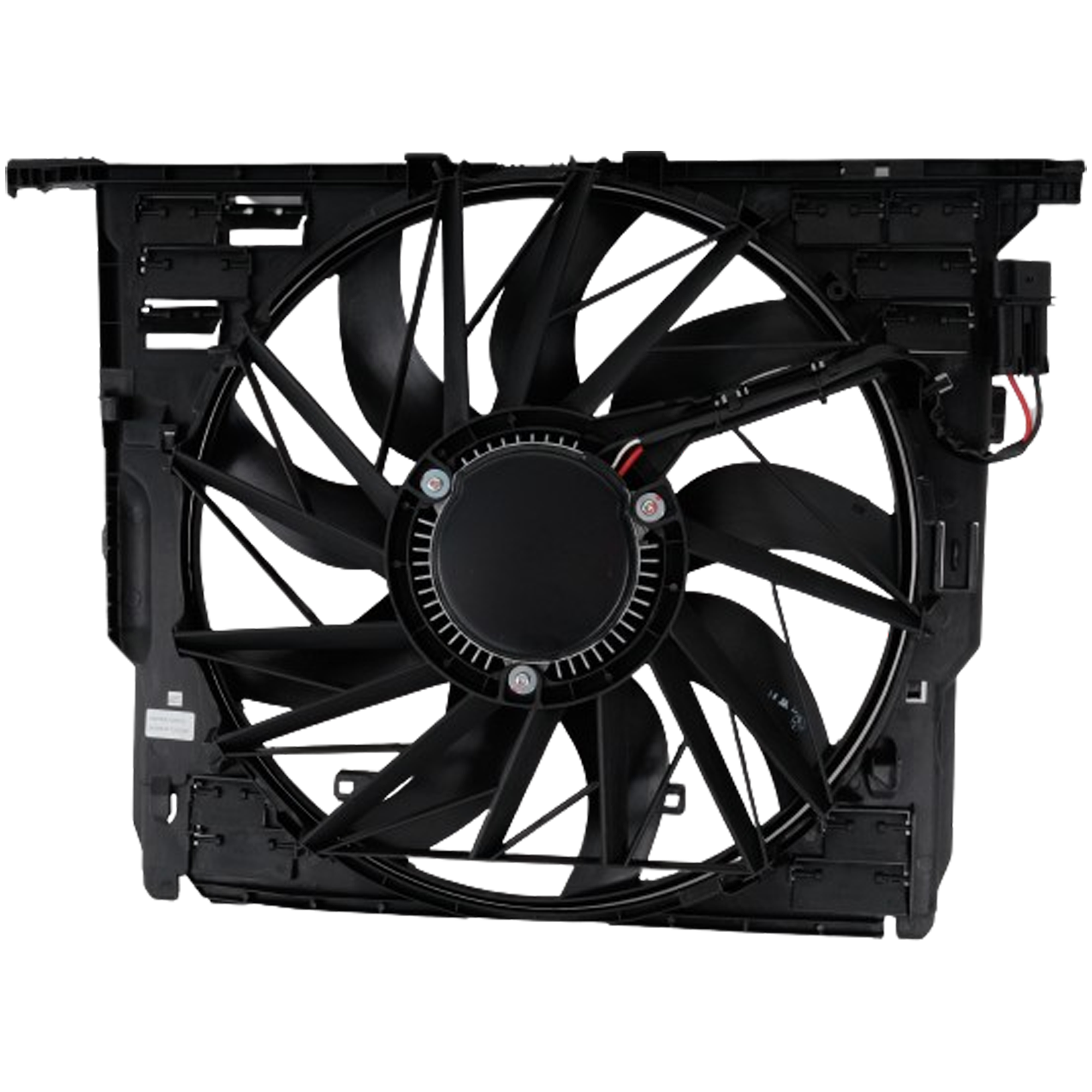 AM 5 SERIES 11-16-7 SERIES 11-15 RADIATOR FAN ASSEMBLY Single Fan 3.0L Eng. SKU RB16090013 Partslink BM3115119 OEM 17427647652