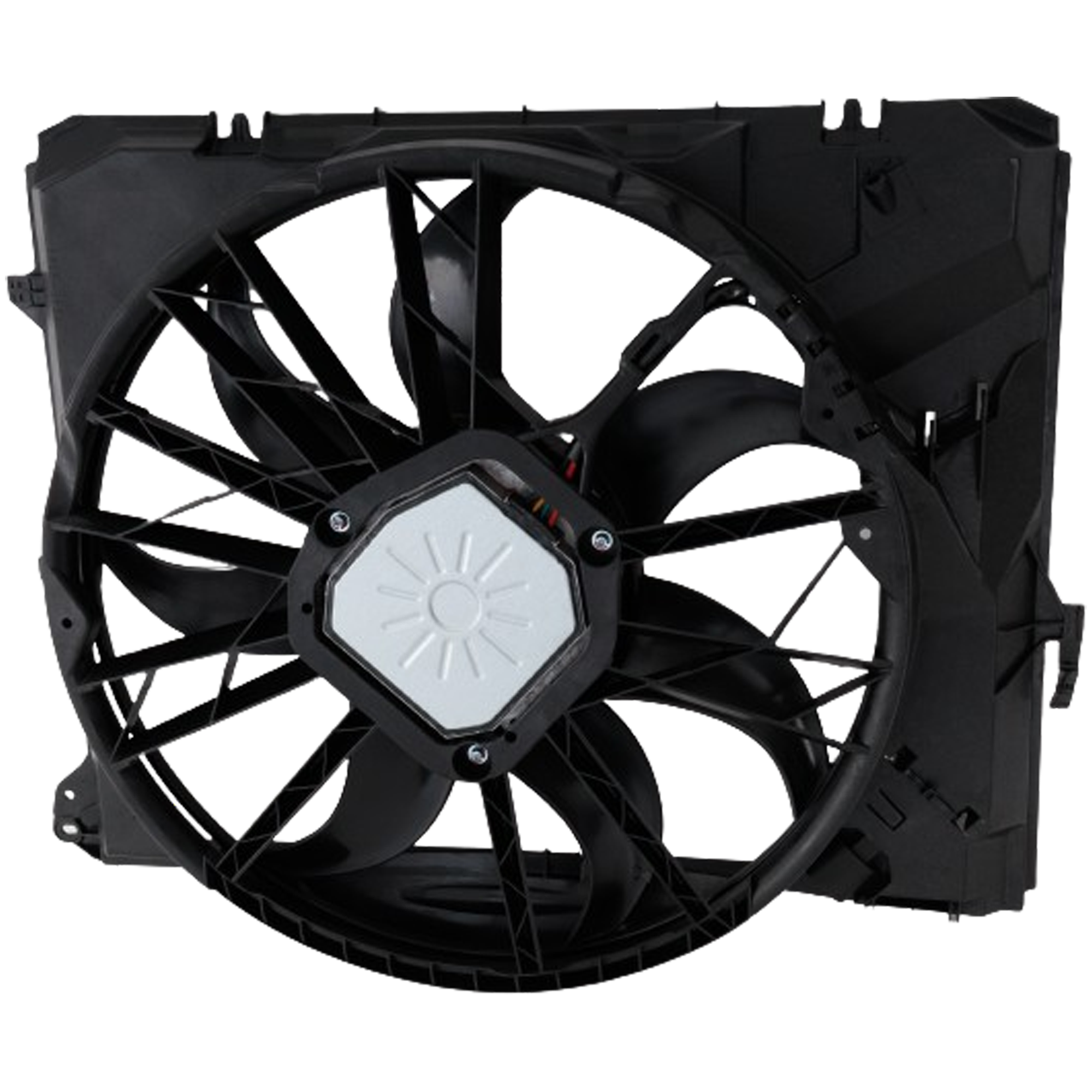 AM 3 SERIES 07-13-128I 08-13 RADIATOR FAN ASSEMBLY 3.0L 3 Series w o Turbo w SULEV N51 Eng. Code SKU RB16090014 Partslink BM3115117 OEM 17425A3F107
