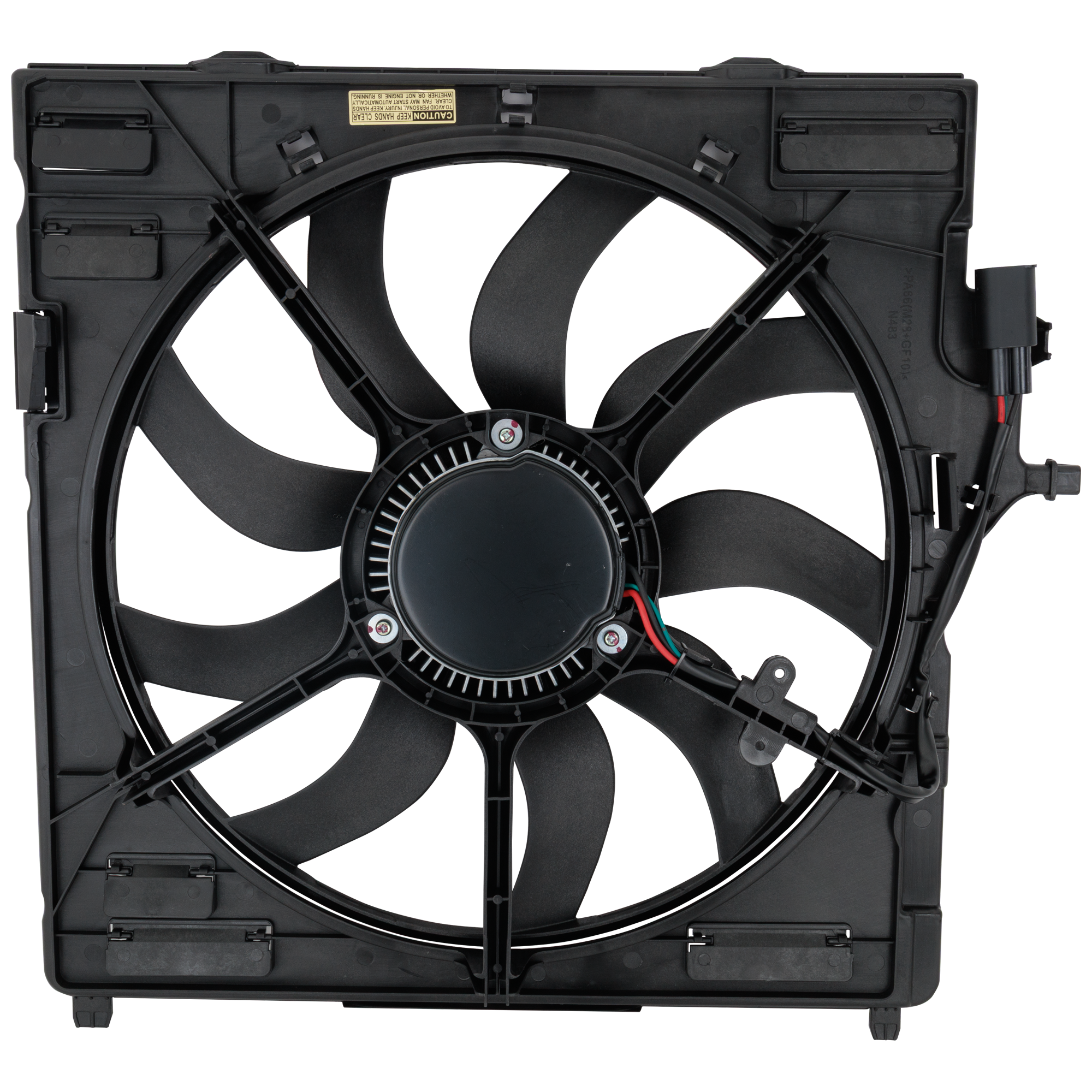 AM X5-14-18 X6-15-19 RADIATOR FAN ASSEMBLY 4.4L Eng. xDrive50i M Models F5 F6 F85 F86 Body SKU RB16090020 Partslink BM3115130 OEM 17427634472