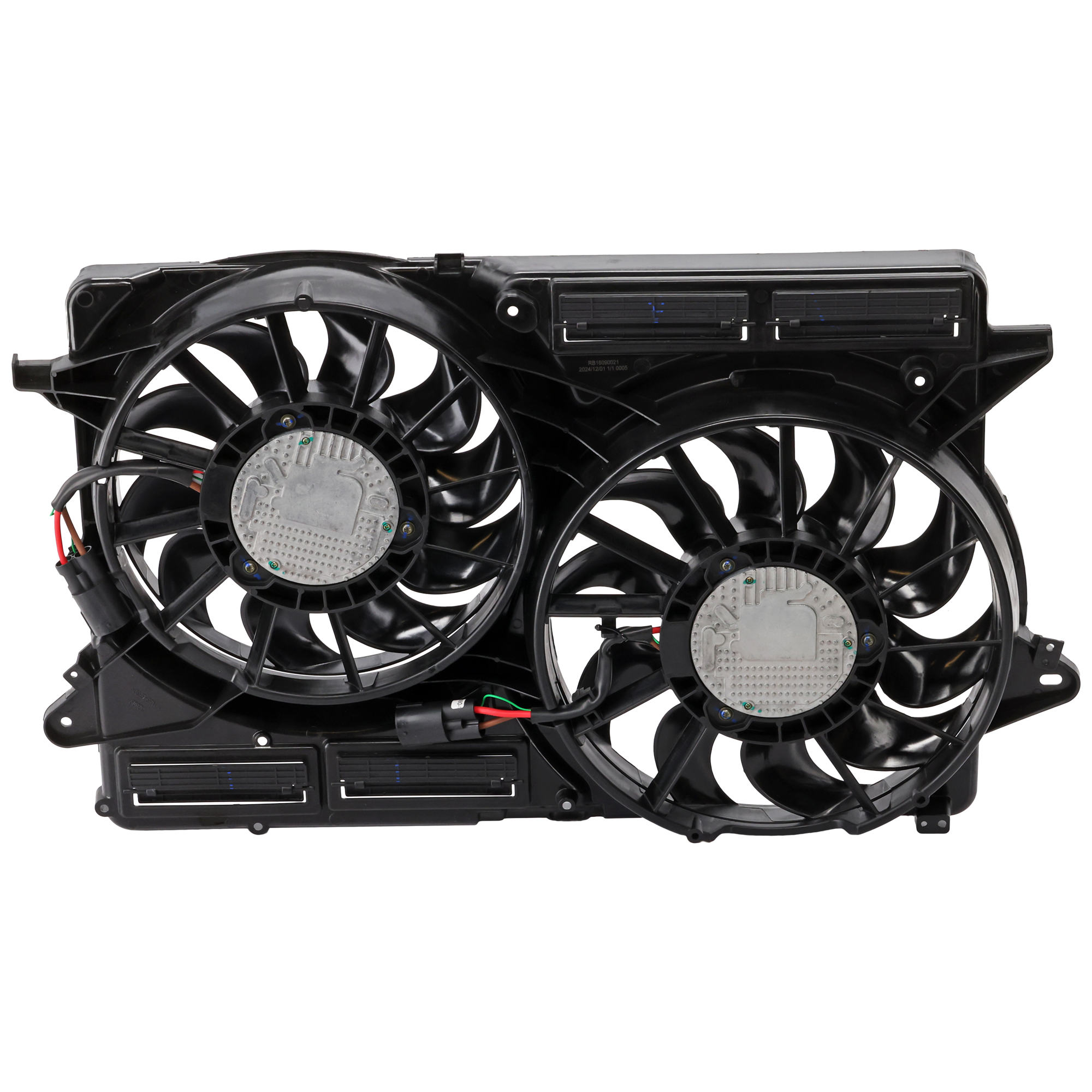 AM LACROSSE 17-19 RADIATOR FAN ASSEMBLY Dual Fan 3.6L Eng. 6 Cyl SKU RB16090021 Partslink GM3115320 OEM 84297680