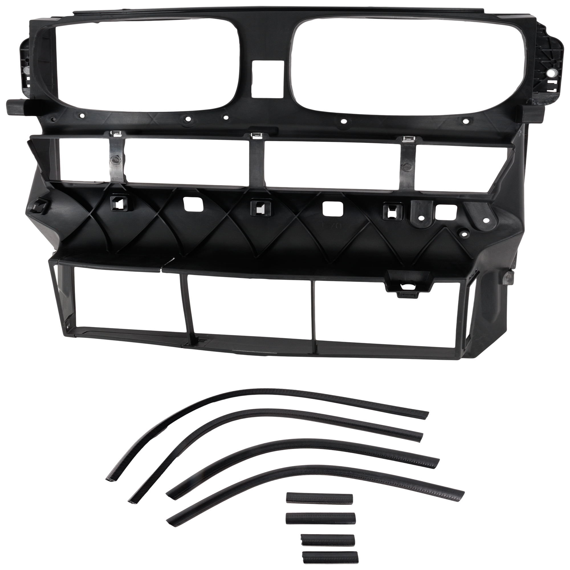 AM 5 SERIES 10-17 RADIATOR SUPPORT AIR INTAKE DUCT Center w o Night Vision GT Models SKU RB16330005 Partslink BM1206109 OEM 51747200765