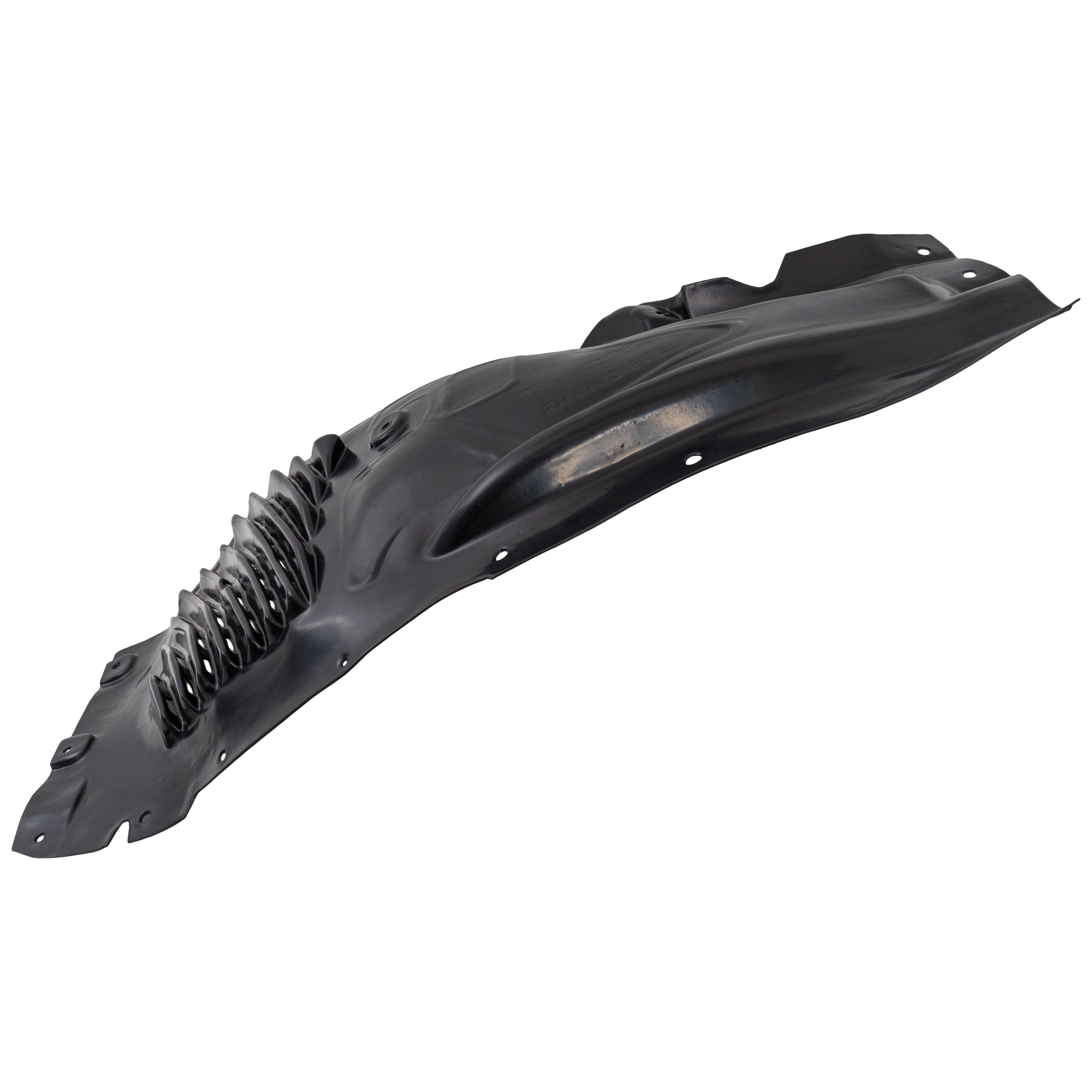 AM X5-14-18 FRONT FENDER LINER LH Front Section Polyethylene Vacuum Form SKU RB22210012 Partslink BM1248152 OEM 51717290853
