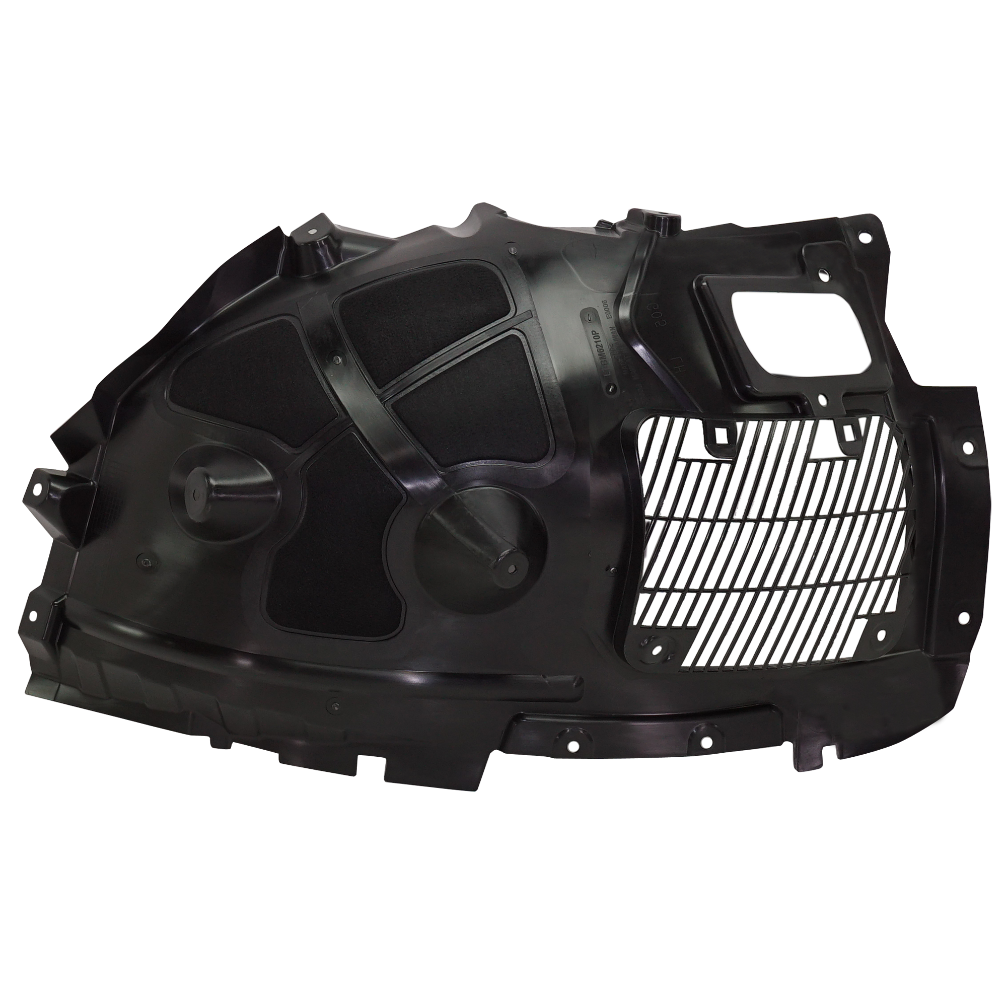 AM X5-19-25 FRONT FENDER LINER RH Middle Section SKU RB22210049 Partslink BM1249163 OEM 51717424906