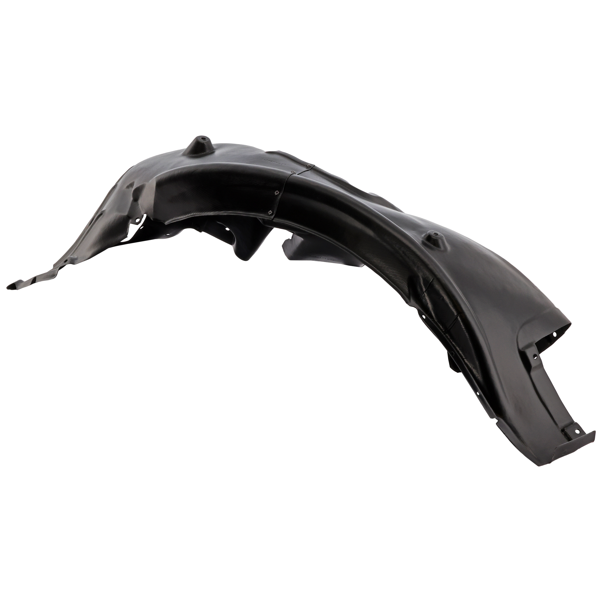 AM 5 SERIES 08-10 FRONT FENDER LINER LH Front Section Plastic Injection Form Sedan SKU RB22210090 Partslink BM1248143 OEM 51717186921