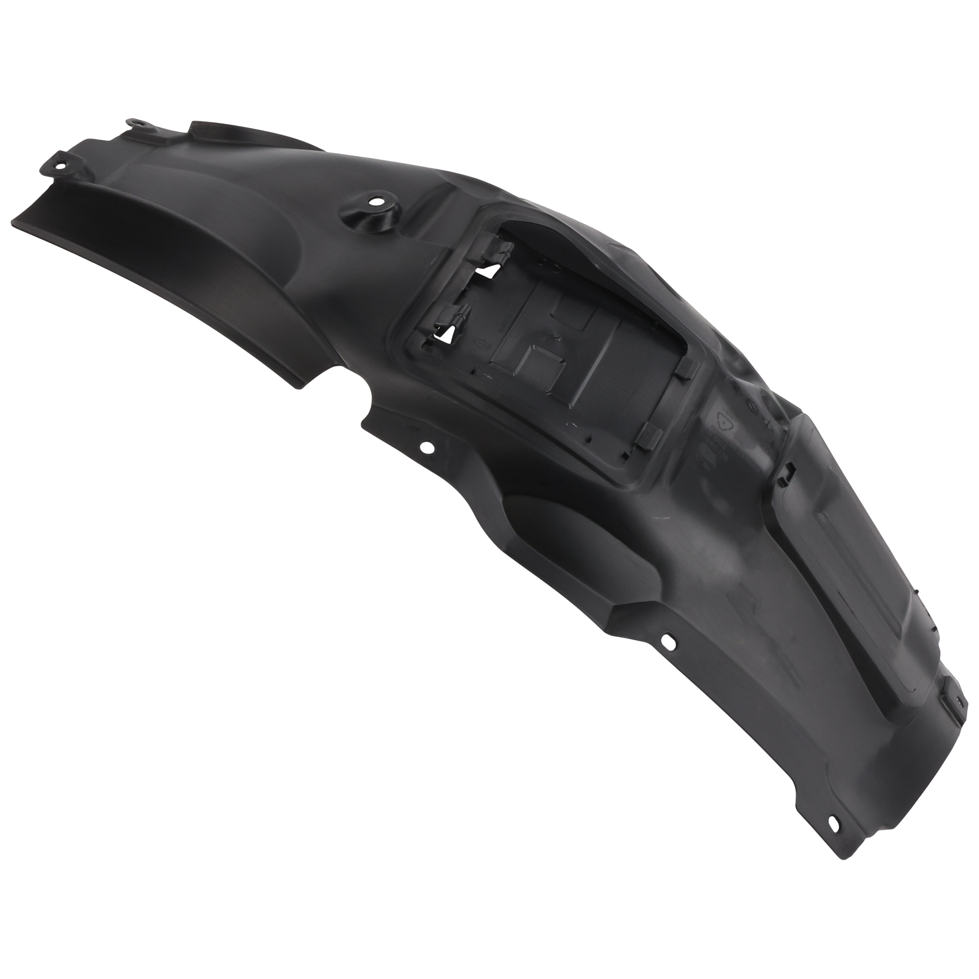 AM 3 SERIES 12-19 FRONT FENDER LINER RH Front Upper Section Plastic Injection Form Exc. M Sport Line Sedan Wagon CAPA SKU RB22210097Q Partslink BM1249131C OEM 51717260726