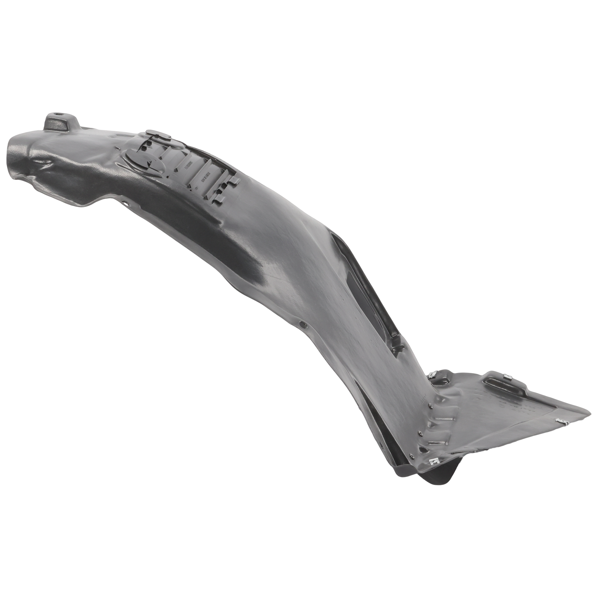 AM 323I 09-11 FRONT FENDER LINER RH Front Section Plastic Injection Form 2.5L Eng Sedan SKU RB22210101 Partslink BM1249129 OEM 51717172500