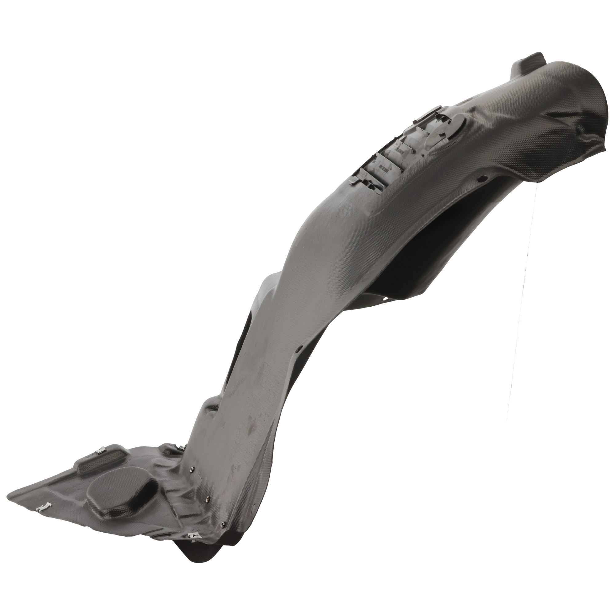 AM 323I 09-11 FRONT FENDER LINER LH Front Section Plastic Injection Form 2.5L Eng Sedan SKU RB22210102 Partslink BM1248129 OEM 51717172499