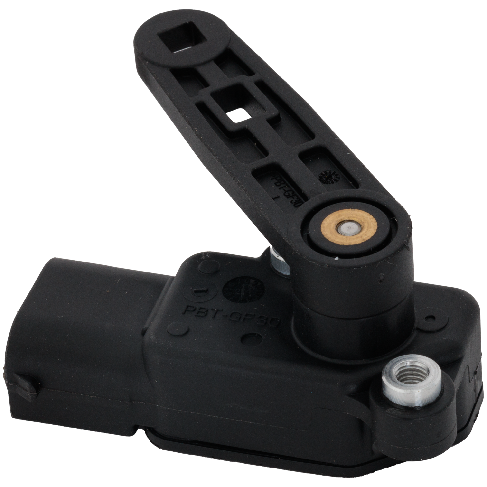 AM X5 COOPER 14-21 FRONT OR REAR SUSPENSION RIDE HEIGHT SENSOR RH=LH Black Plastic SKU RB38240001 OEM 37146870200-37146853747-371468