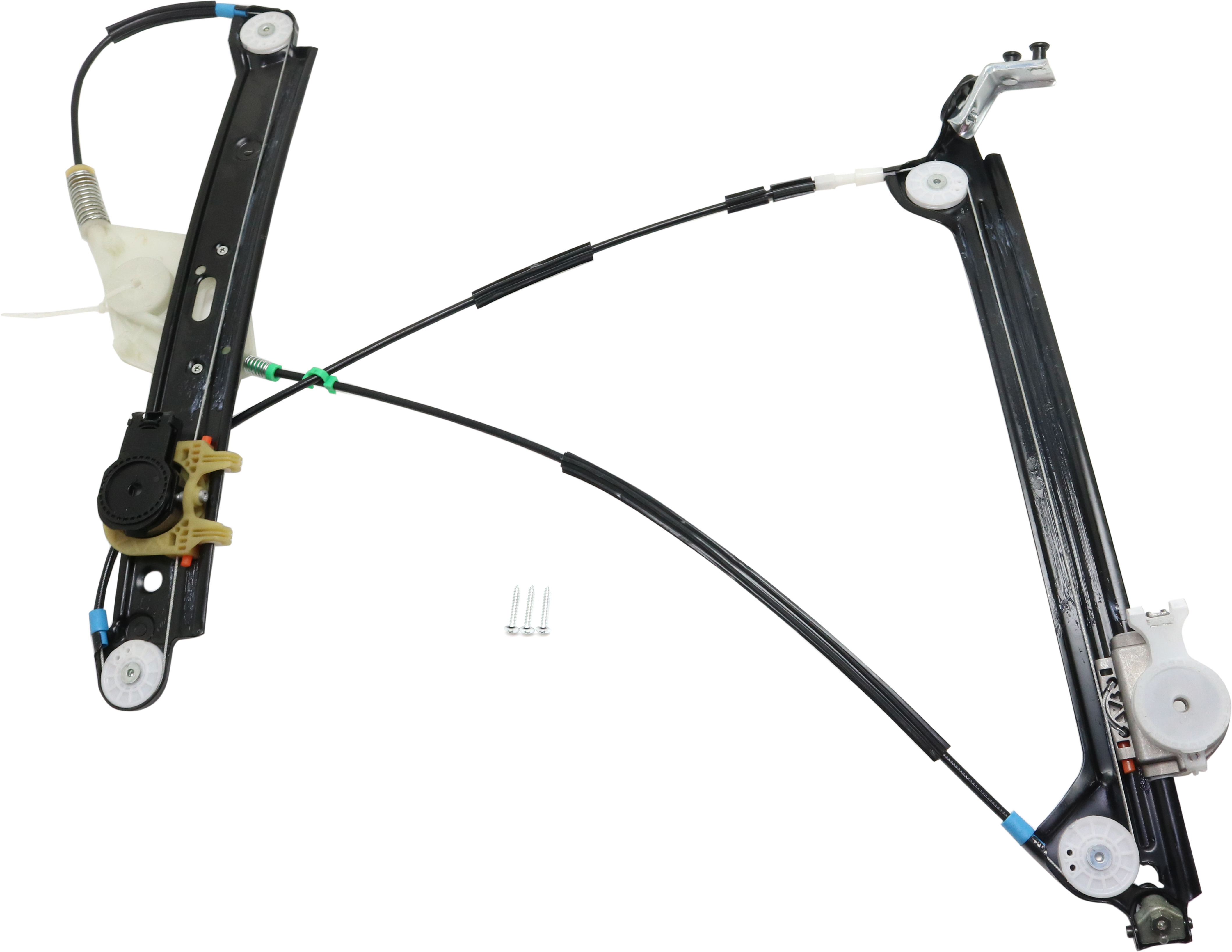 AM 1 SERIES 08-13 FRONT WINDOW REGULATOR RH Power w o Motor Convertible Coupe SKU RB46290005 OEM 51337165596