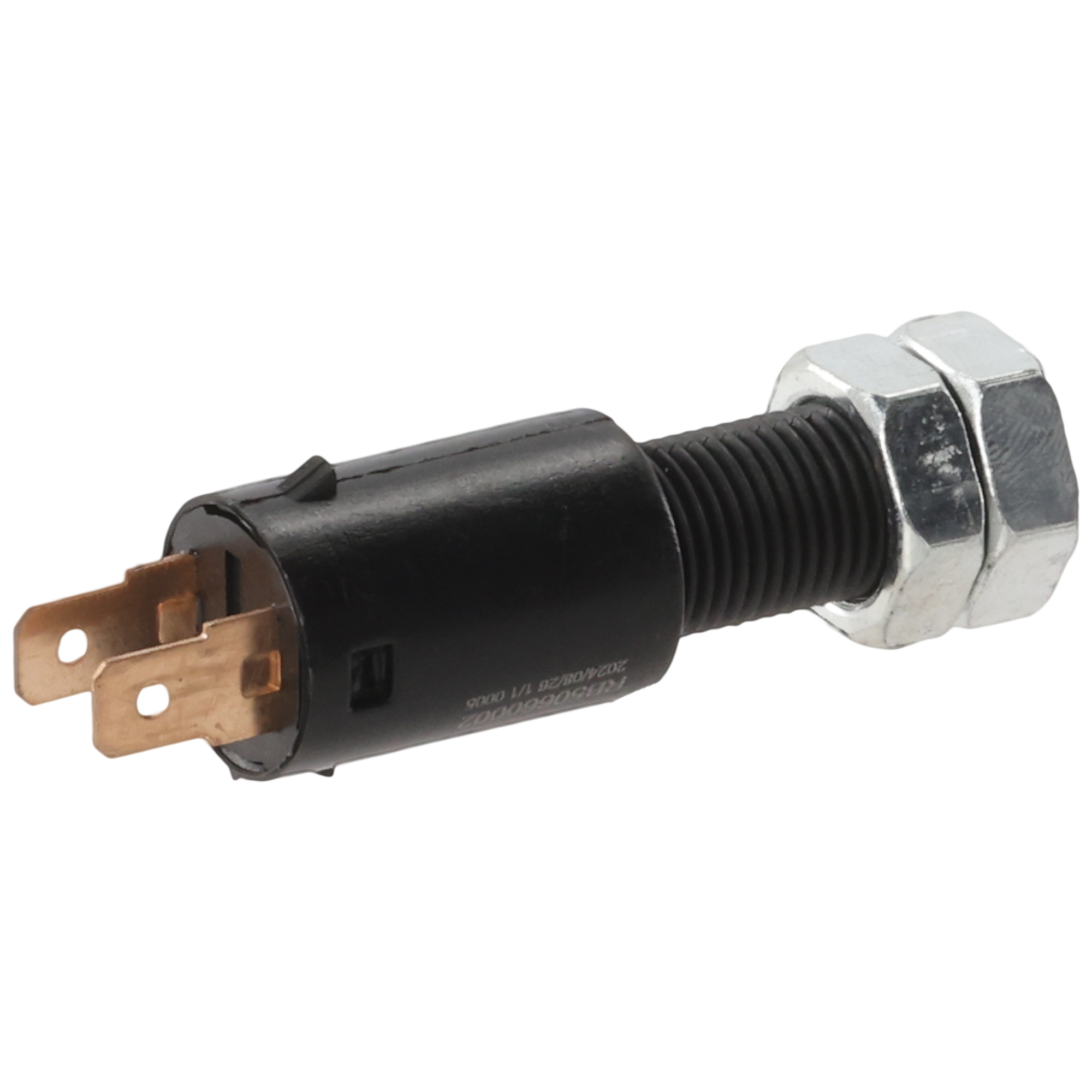 AM APOLLO 73-75 ELECTRA 64-81 STOP LIGHT SWITCH 2 Male Blade Terminals Male Connector 12V SKU RB50660002 OEM 1261219-1362835-1362959-140743