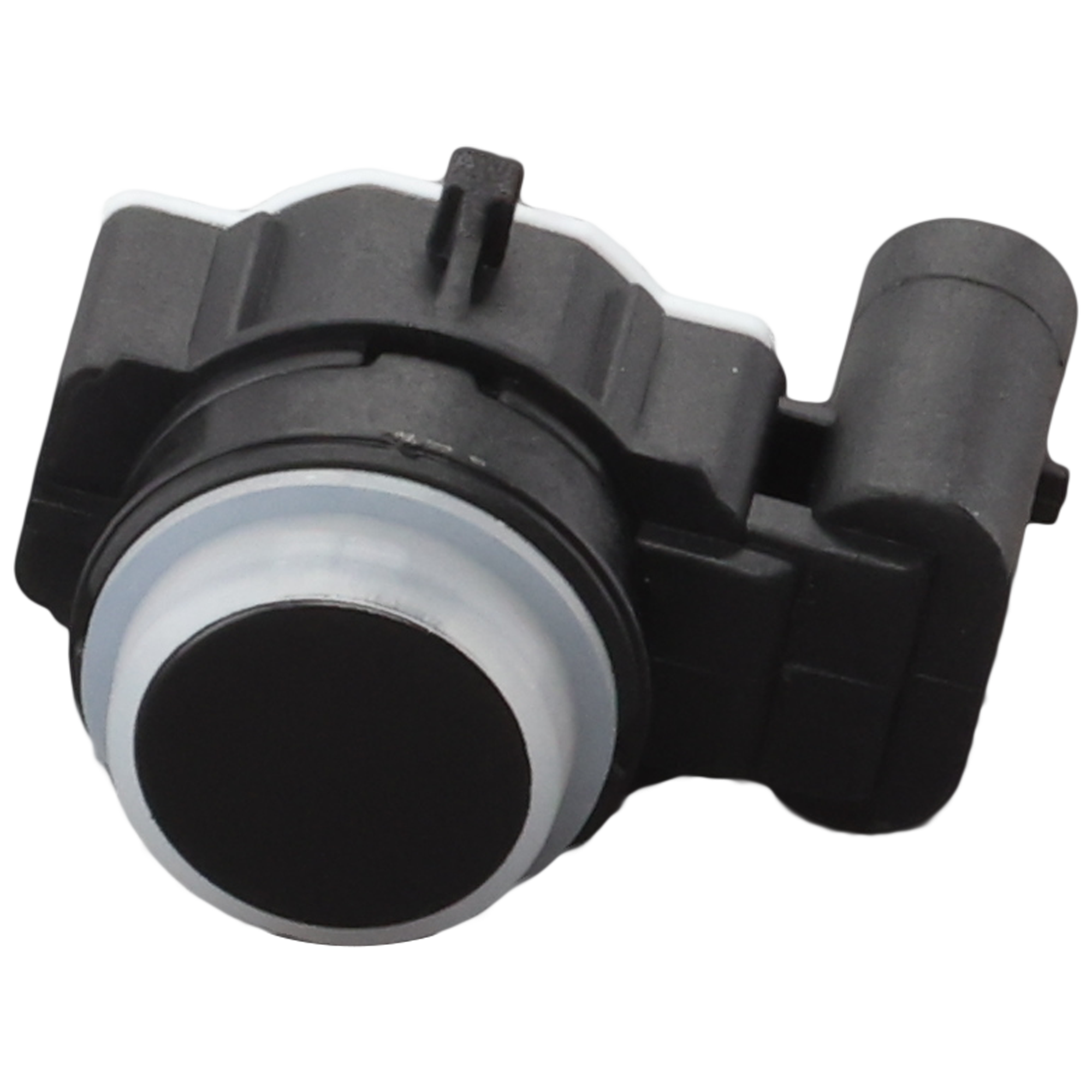AM 228I 14-16-230I 17-20 PARKING ASSIST SENSOR Angled 3 Pin Connector Plugged Black w Fastening Ring SKU RB54130025 OEM 66209261630-66209261632-662092