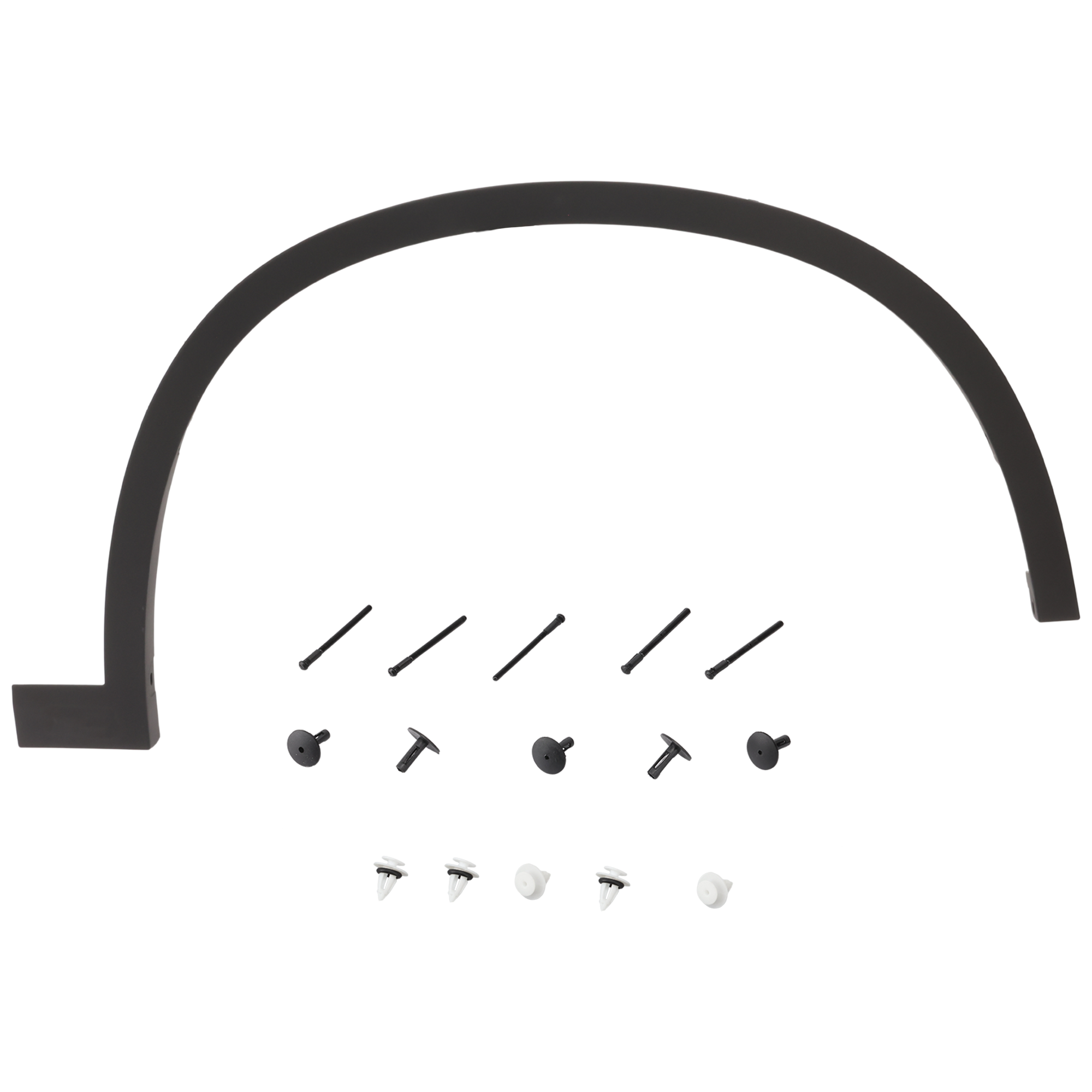 AM X1-16-22 FRONT WHEEL OPENING MOLDING LH Textured Black w o M Package SKU RB55130002 Partslink BM1290114 OEM 51777332337