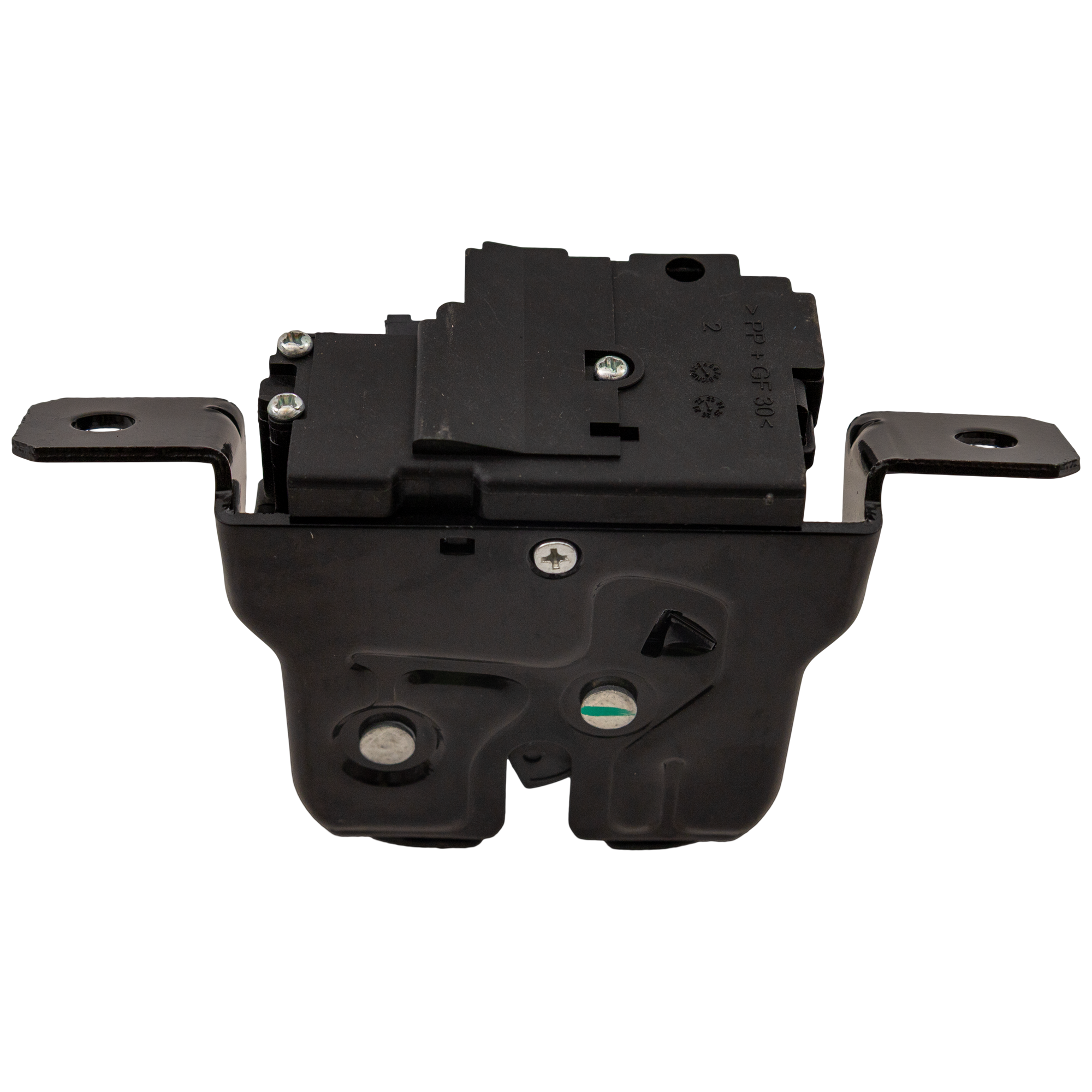AM I3-14-21 I3S 18-21 TRUNK LOCK ACTUATOR Black Plastic 1 Male Black Rectangular Connector 2.5 in. Length 2 Mounting Holes Bolt On Mounting Method 4 Female Pin Terminals 12-14V 6 in. Width SKU RB61280007 OEM 51247248075