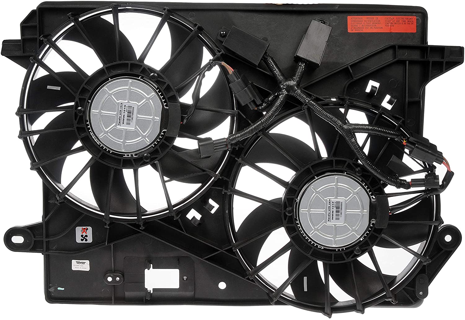 AM Dual Fan XD SKU RB620039XD OEM 5072330AB 5137713AA 5137714AA