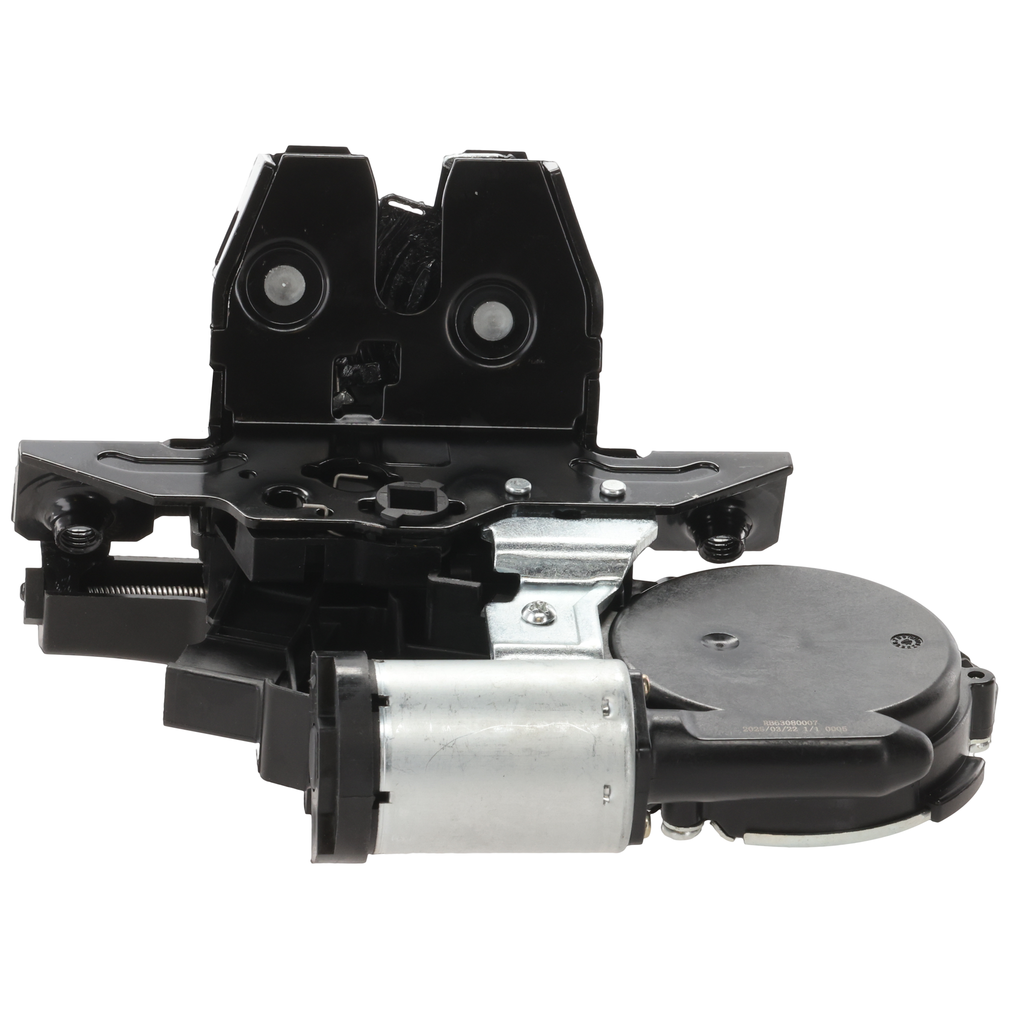 AM ESCALADE 15-20 ENCLAVE 17-23 LIFTGATE LOCK ACTUATOR MOTOR w Latch Black and Silver Plastic and Metal 1 Female Polygon Connector Male Blade Terminal SKU RB63080007 OEM 13509598-13519125-13527320-135