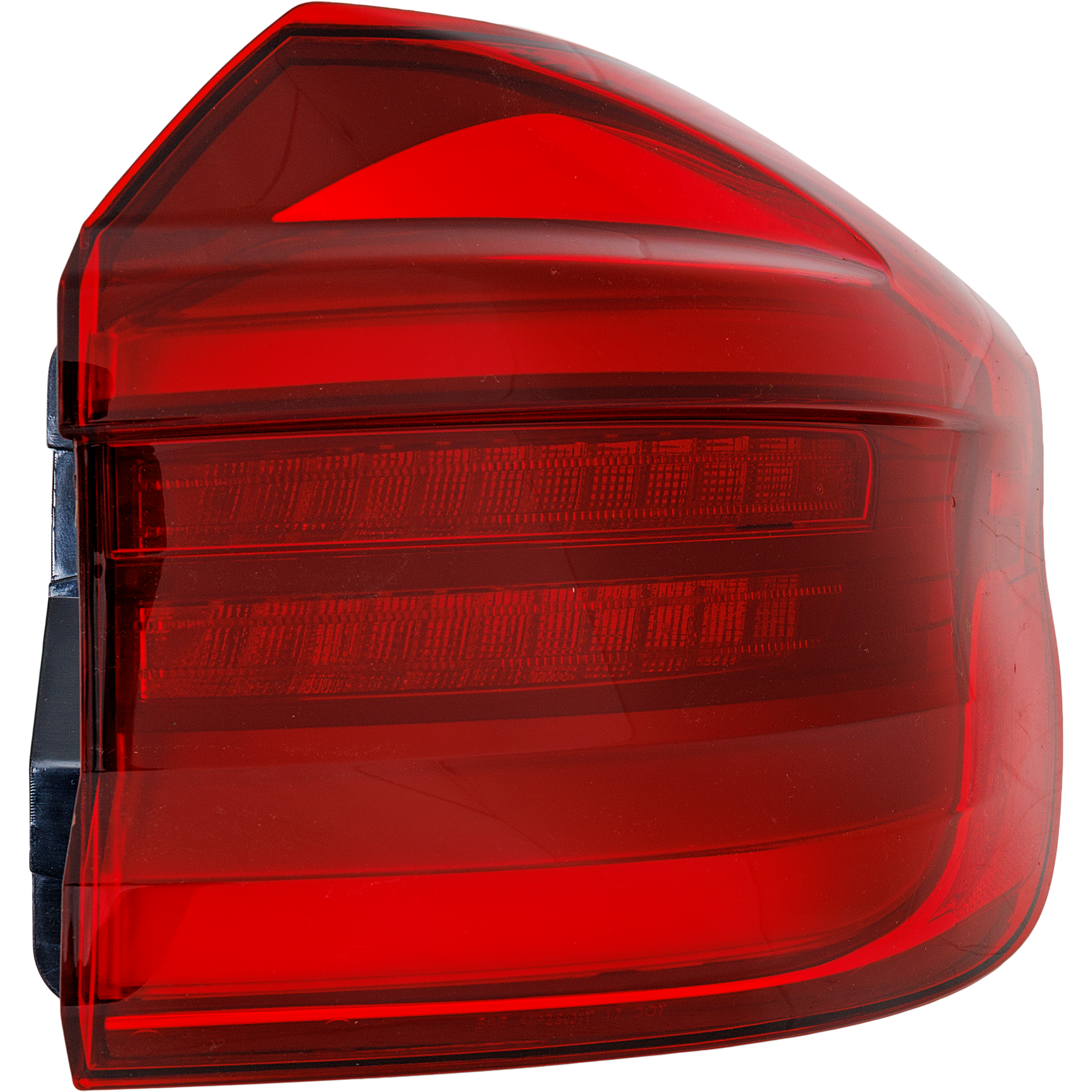 AM X3-18-21 TAIL LAMP RH Outer Assembly LED w Cornering Headlight w o Logo SKU RB73010051A Partslink BM2805136 OEM 63219853374