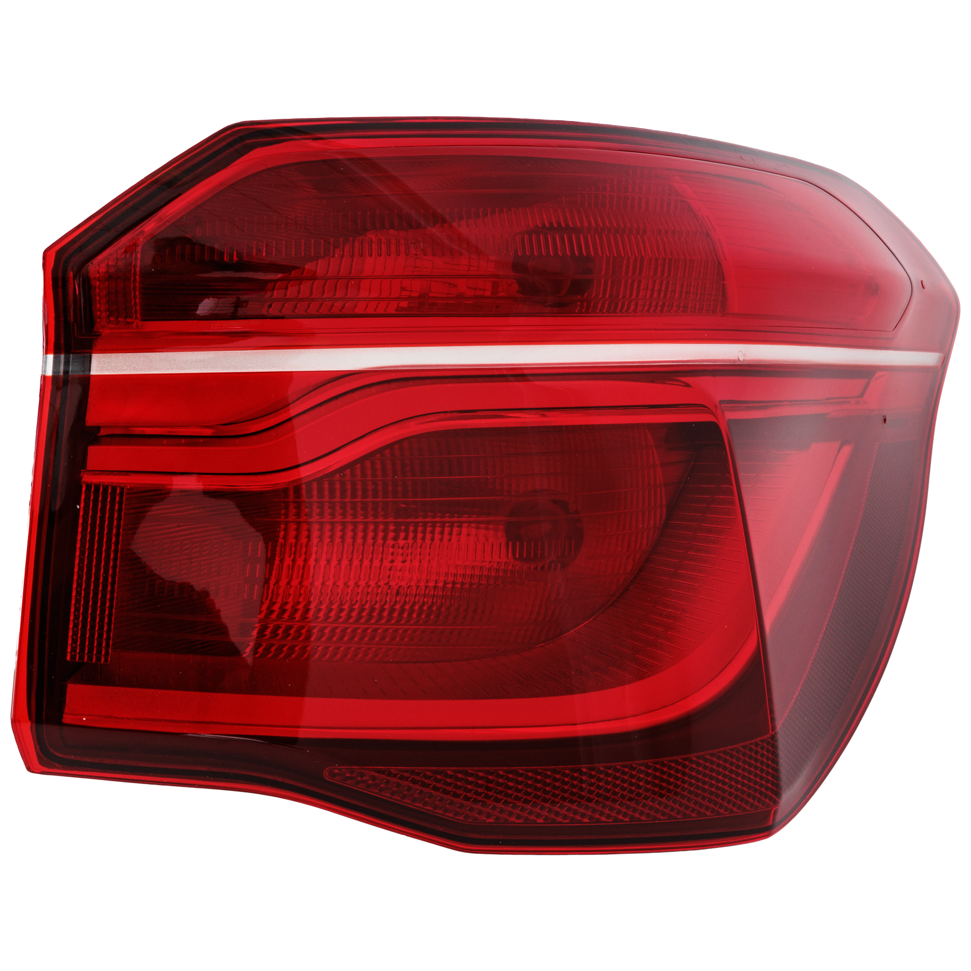 AM X1-16-22 TAIL LAMP RH Outer Assembly Halogen w o Logo CAPA SKU RB73010073AQ Partslink BM2805132C OEM 63217488544