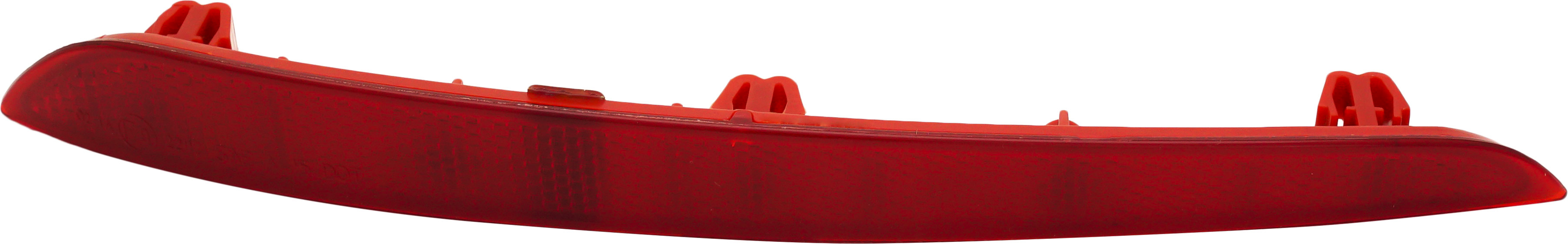 AM 5 SERIES 17-20 REAR BUMPER REFLECTOR LH w o M Pkg Sedan CAPA SKU RB73490020Q Partslink BM1184112C OEM 63147388765