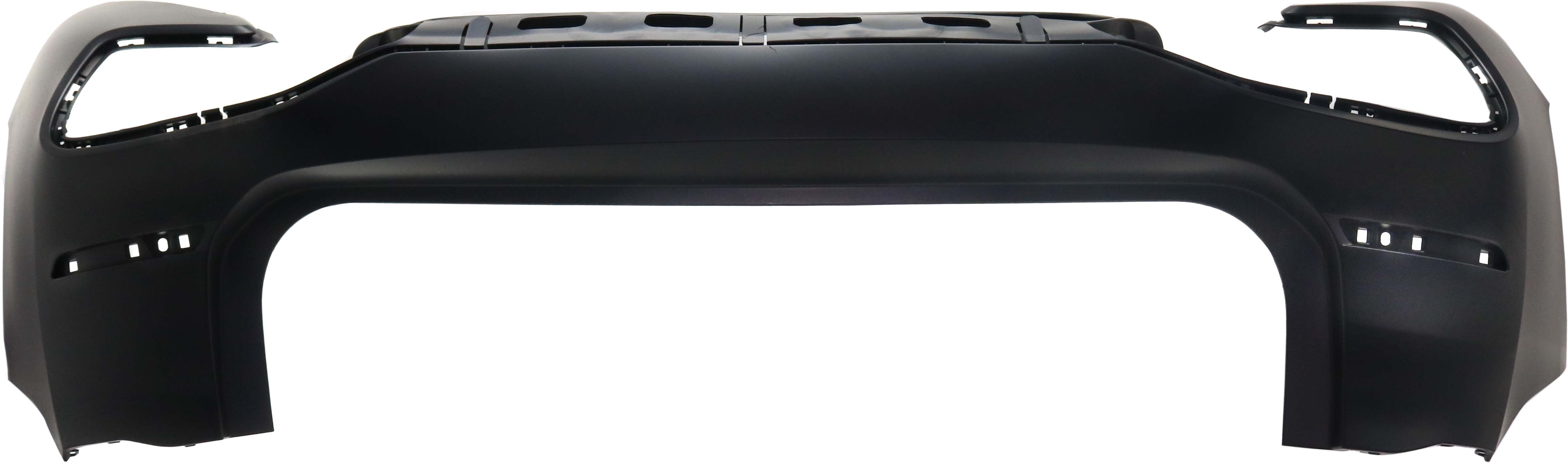 AM X1-17-19 REAR BUMPER COVER Primed w M Package w o Park Distance Control Sensor Holes CAPA SKU RB76010008PQ Partslink BM1100360C OEM 51128067668