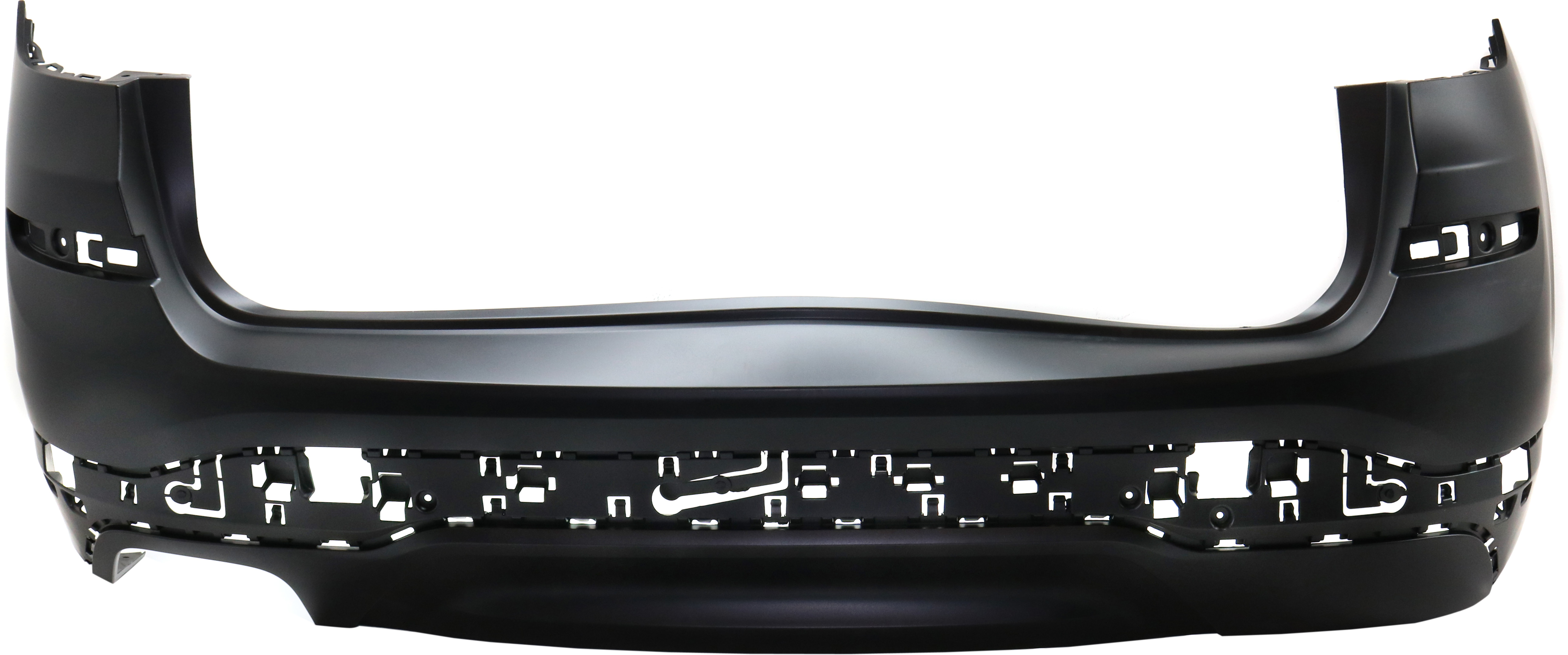 AM X3-15-17 REAR BUMPER COVER Primed w o M Pkg w o PDC Sensor Holes w o X Line Pkg CAPA SKU RB76010016PQ Partslink BM1100306C OEM 51127338784