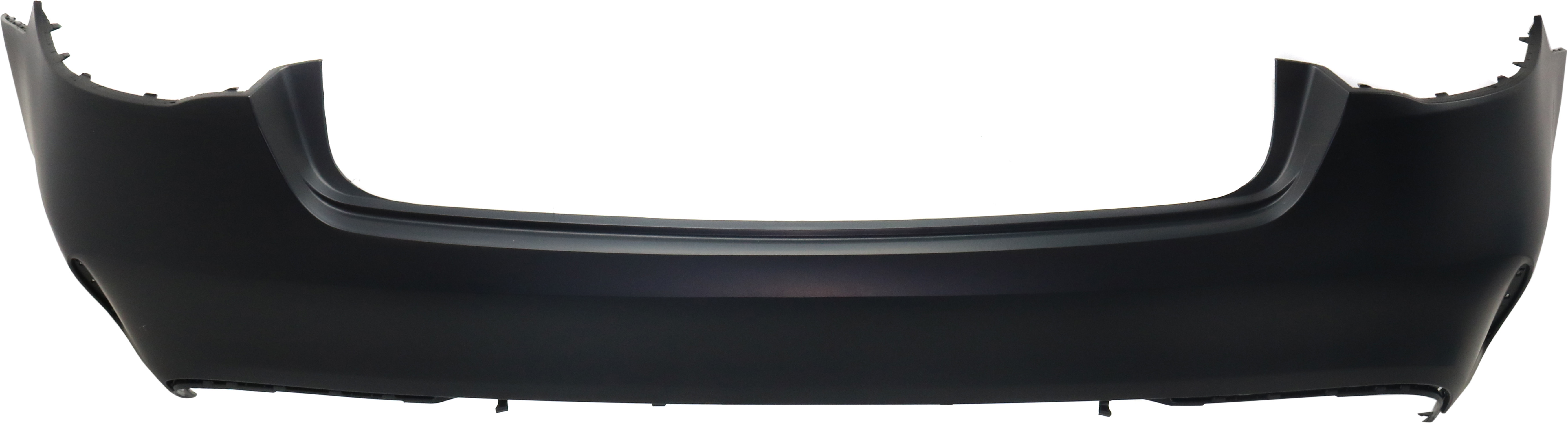 AM GLE CLASS 16-19 REAR BUMPER COVER Primed Coupe w o Active Park Assist Sensor Holes CAPA SKU RB76010024PQ Partslink MB1100381C OEM 29288512259999
