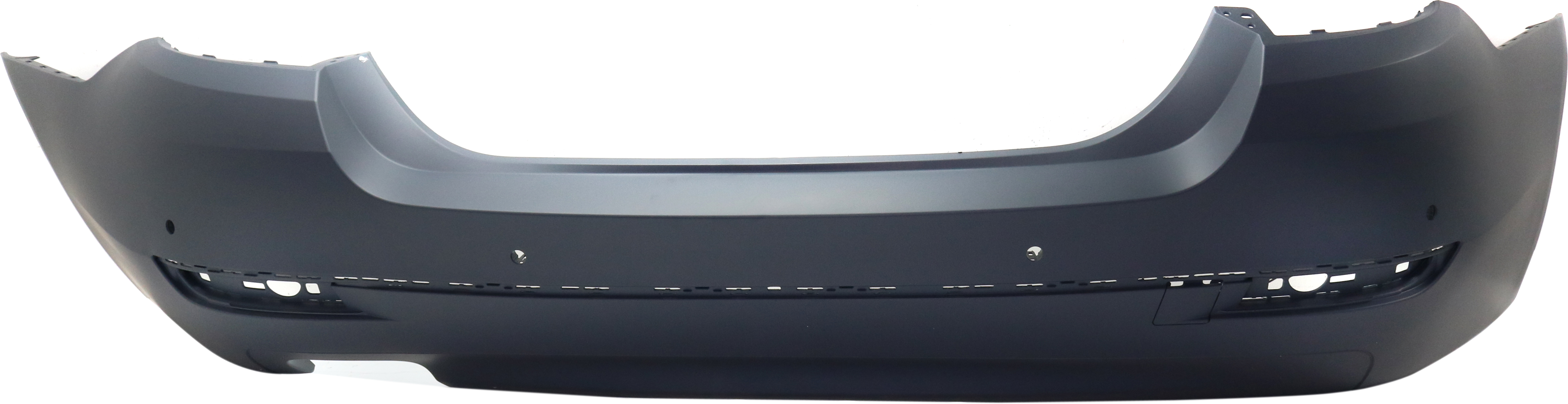 AM 528I 528I XDRIVE 14-16 REAR BUMPER COVER Primed Luxury Modern Line w o M Pkg w PDC Sensor Holes SKU RB76010026P Partslink BM1100324 OEM 51127332773