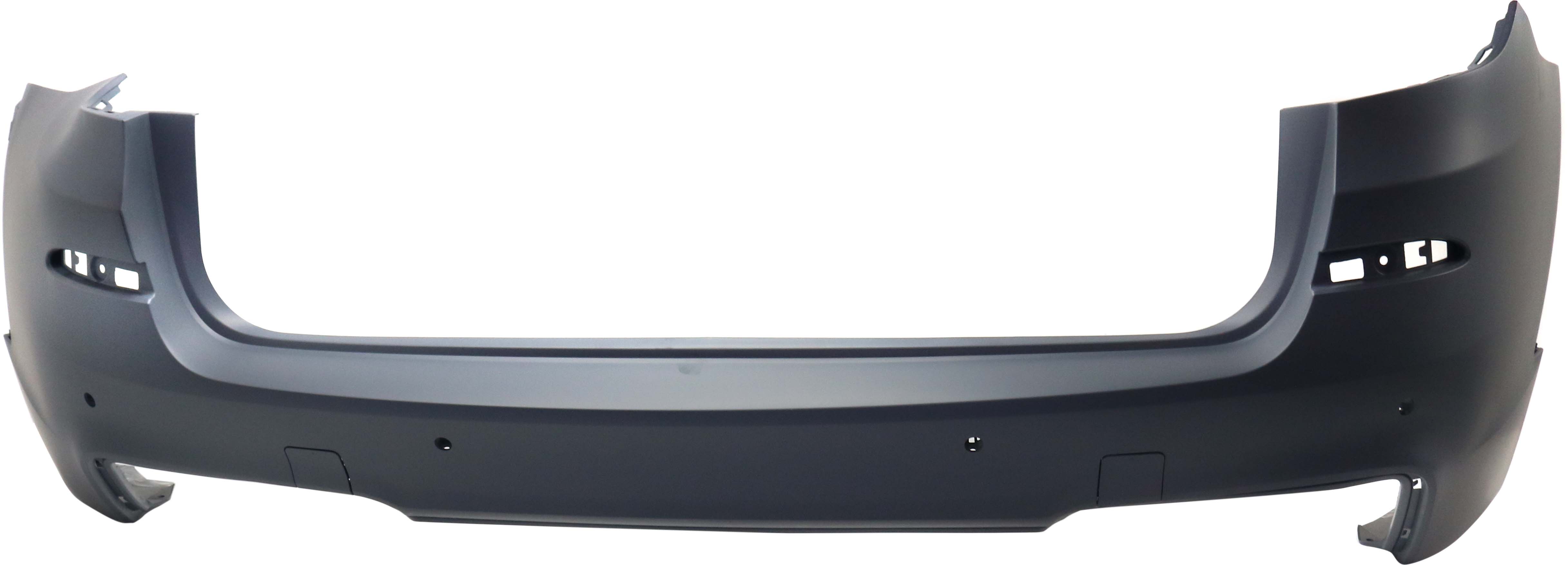 AM X3-11-17 REAR BUMPER COVER Primed w M Pkg w Park Distance Control Sensor Holes SKU RB76010031P Partslink BMB072ND OEM 51128056245