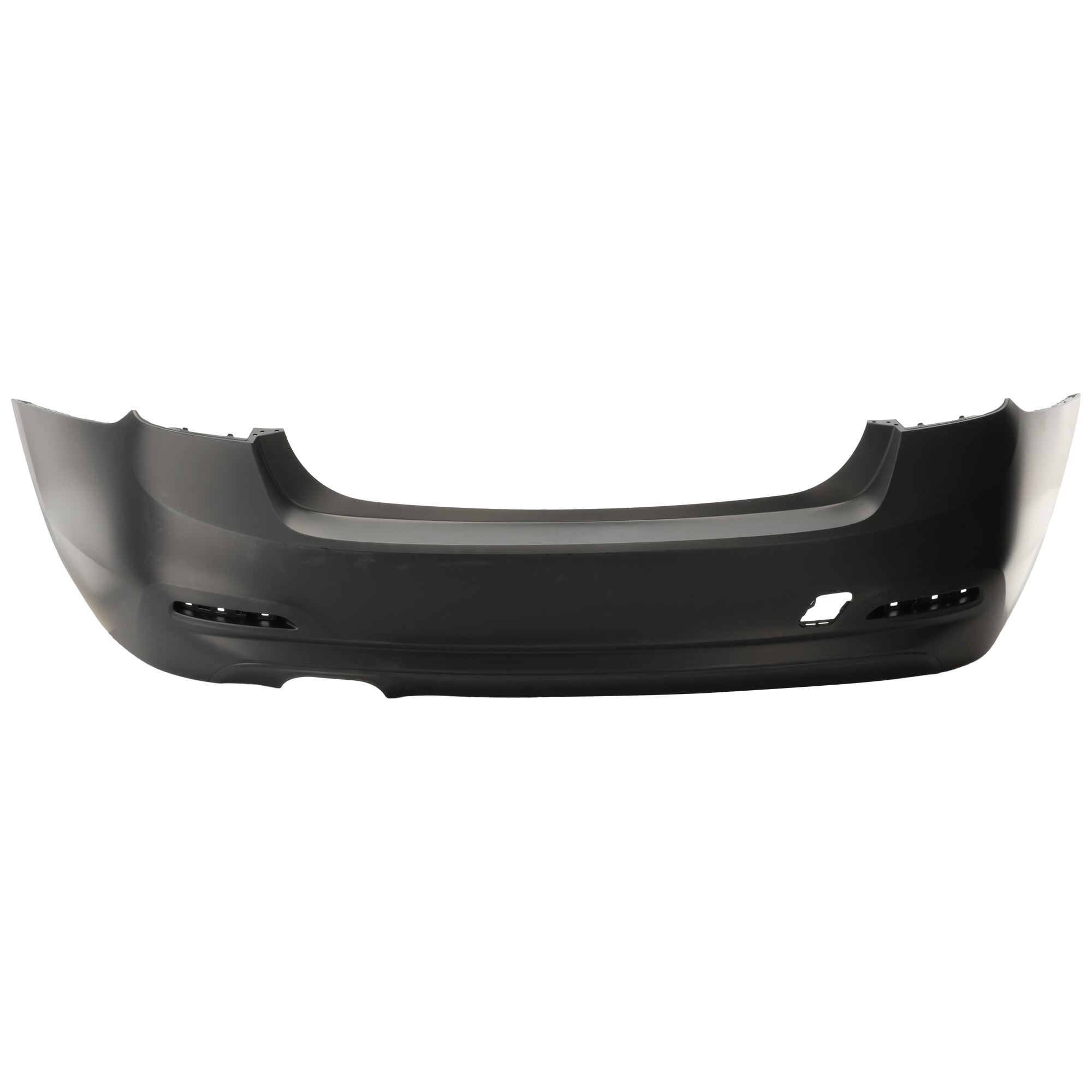 AM 328I 16-16-330E 16-18-330I 17-18 REAR BUMPER COVER Primed Standard w o M Sport Line Sedan w o PDC Sensor Holes SKU RB76010035P Partslink BM1100341 OEM 51127384601