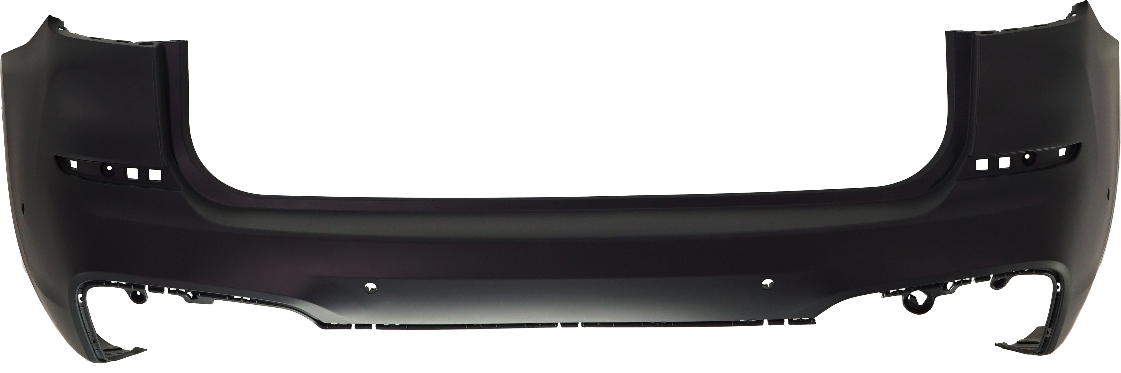 AM X3-18-21 REAR BUMPER COVER Primed 30i M40i Models w M Sport Pkg w Park Assist Sensor Holes SKU RB76010044P Partslink BM1100423 OEM 51128091992