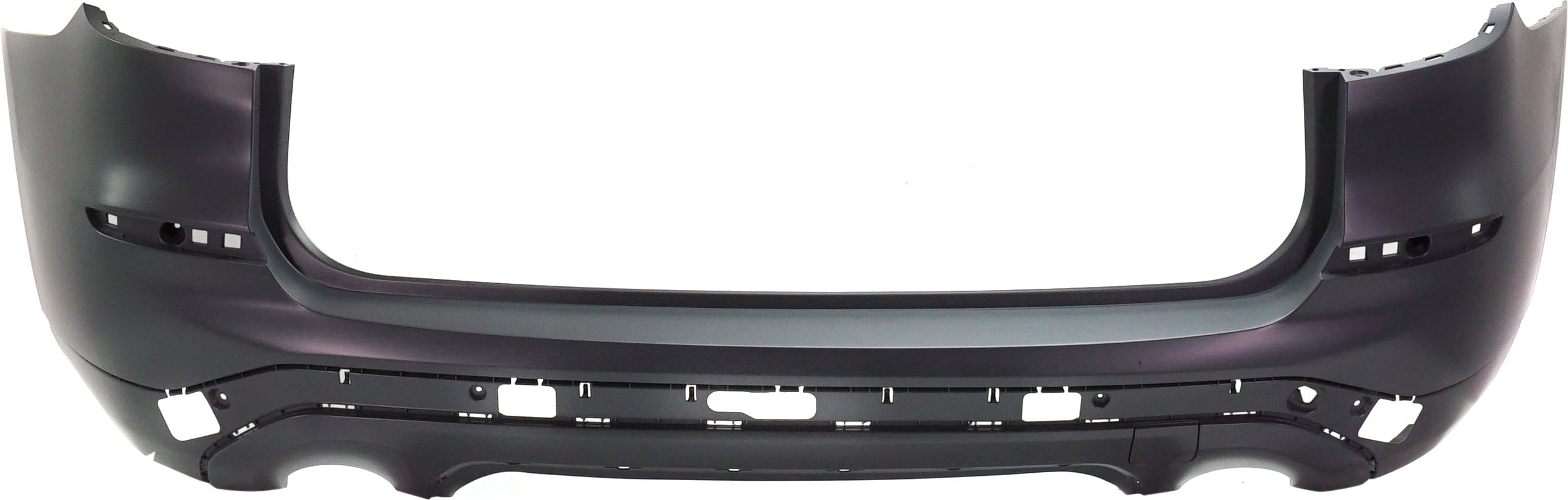 AM X3-18-21 REAR BUMPER COVER Primed 30I Models w o M Sport Pkg w o Park Assist Sensor Holes w Trailer Hitch SKU RB76010049P Partslink BM1100428 OEM 51127488228