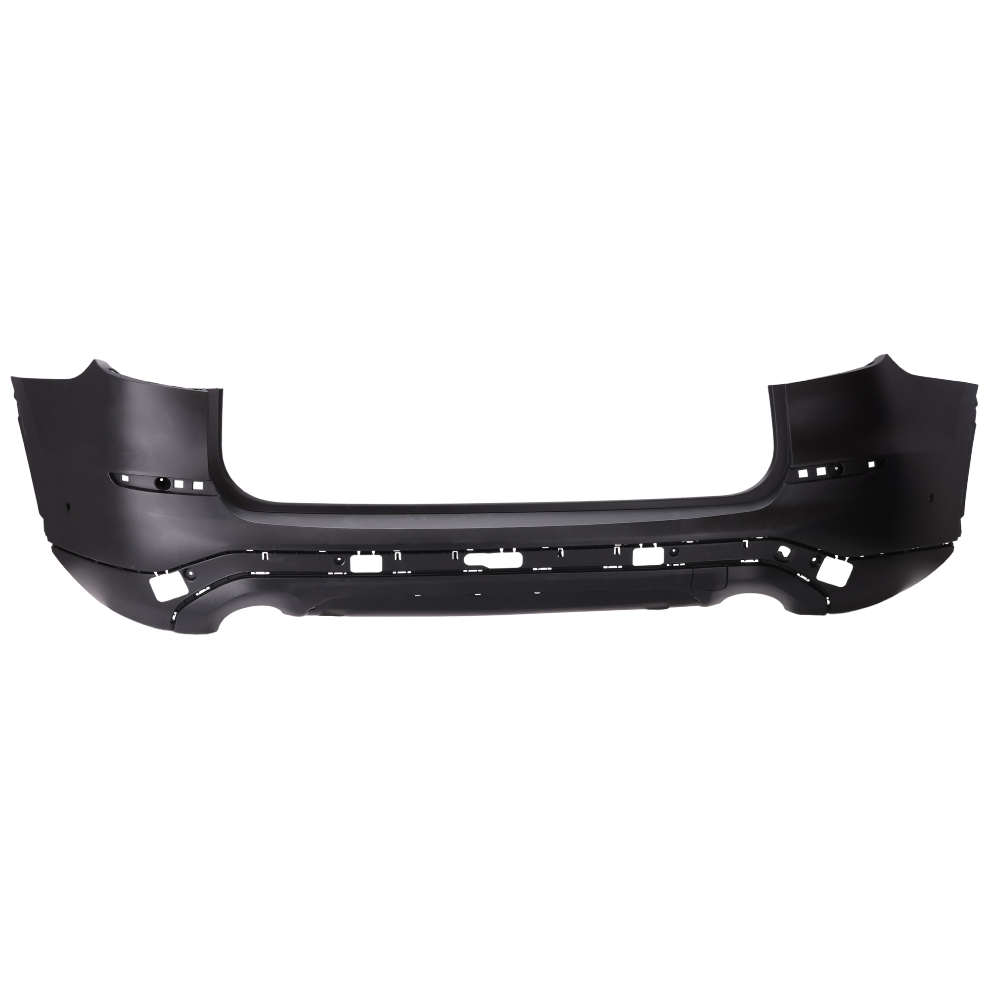 AM X3-18-21 REAR BUMPER COVER Primed 30I Models xLine w o M Sport Pkg w Park Assist Sensor Holes w o Trailer Hitch CAPA SKU RB76010050PQ Partslink BM1100419C OEM 51127488222