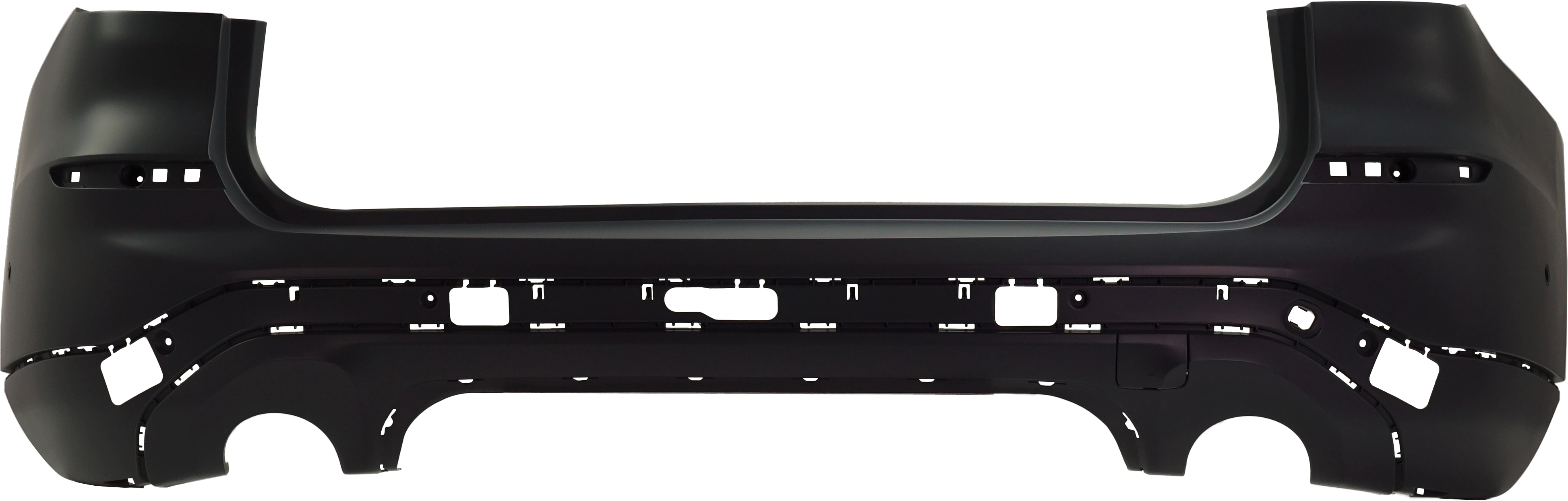 AM X3-18-21 REAR BUMPER COVER Primed 30I Models w o M Sport Pkg w Park Assist Sensor Holes w Trailer Hitch SKU RB76010051P Partslink BM1100429 OEM 51127488229