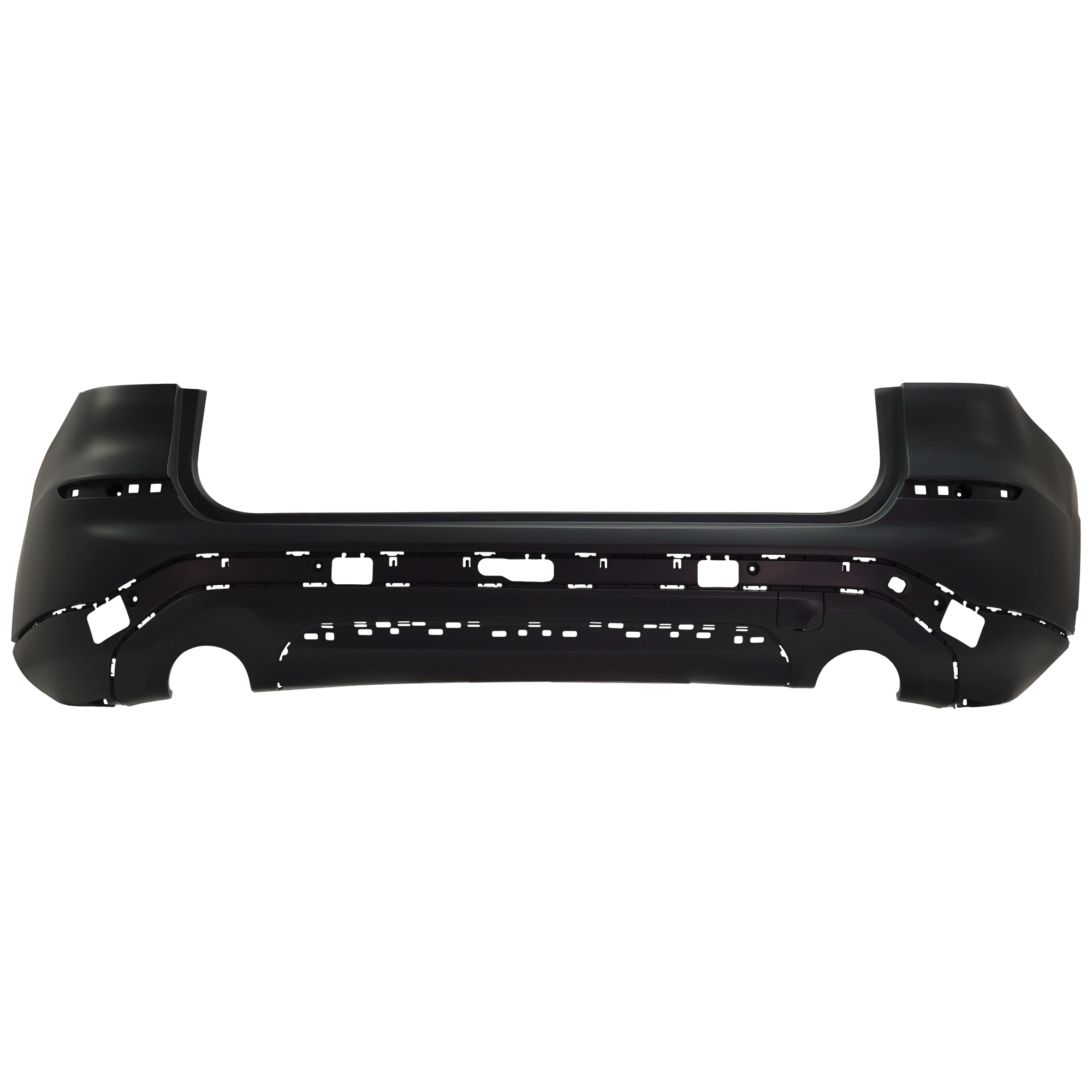 AM X3-18-21 REAR BUMPER COVER Primed 30I Models Luxury Line w o M Sport Pkg w o Park Assist Sensor Holes w o Trailer Hitch CAPA SKU RB76010052PQ Partslink BM1100420C OEM 51127488218