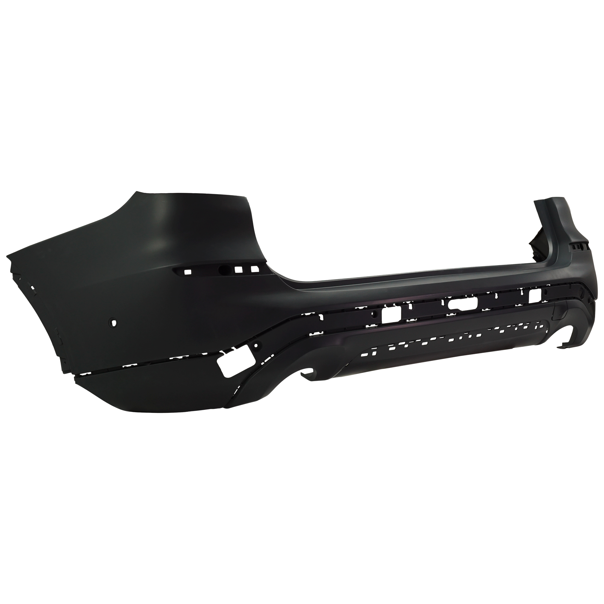 AM X3-18-21 REAR BUMPER COVER Primed 30I Models Luxury Line w o M Sport Pkg w Park Assist Sensor Holes w o Trailer Hitch SKU RB76010053P Partslink BM1100421 OEM 51127488224