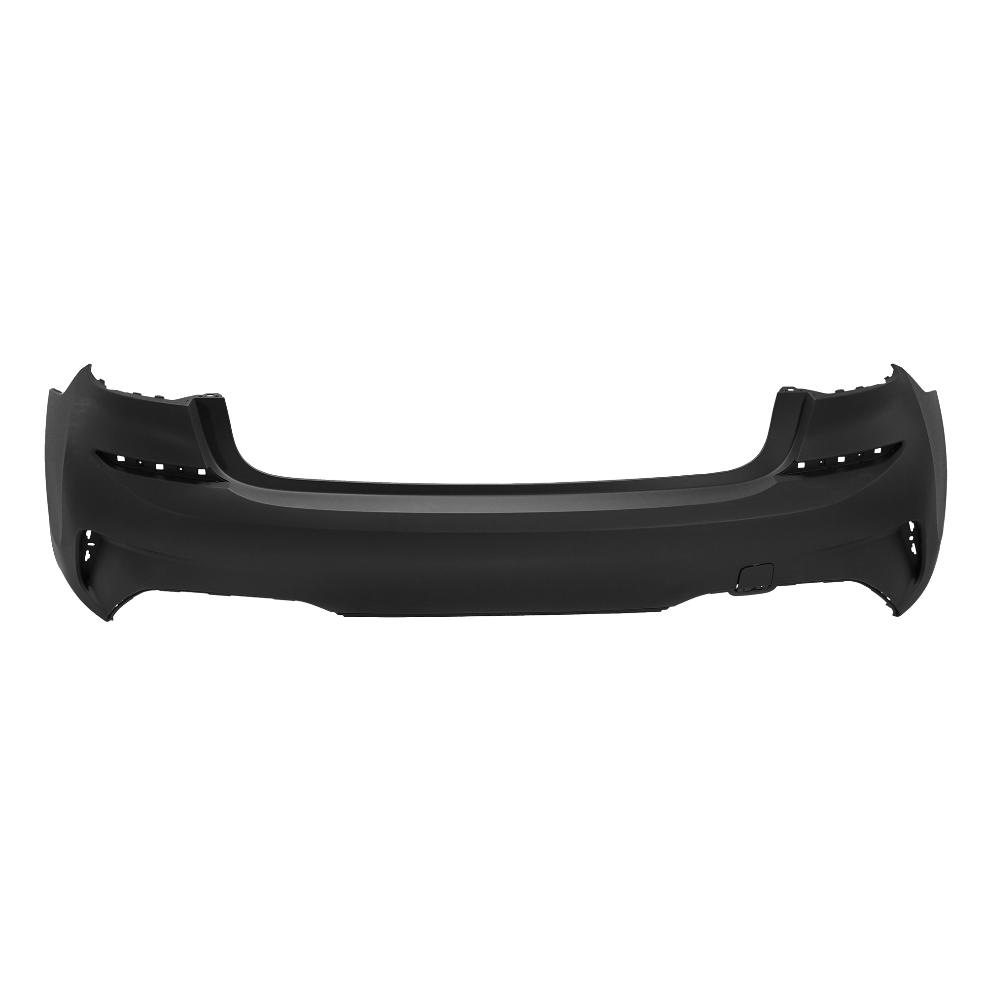 AM 3 SERIES 19-22 REAR BUMPER COVER Primed w M Sport Pkg w o Park Distance Control Sensor Hole Sedan SKU RB76010056P Partslink BM1100436 OEM 51128099903