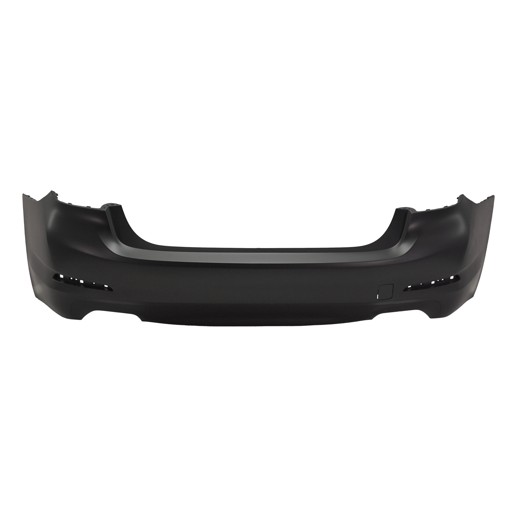 AM 540I 17-20 REAR BUMPER COVER Primed w o M Pkg w o Luxury Pkg w o PDC Sensor Holes SKU RB76010074P Partslink BM1100378 OEM 51127475590