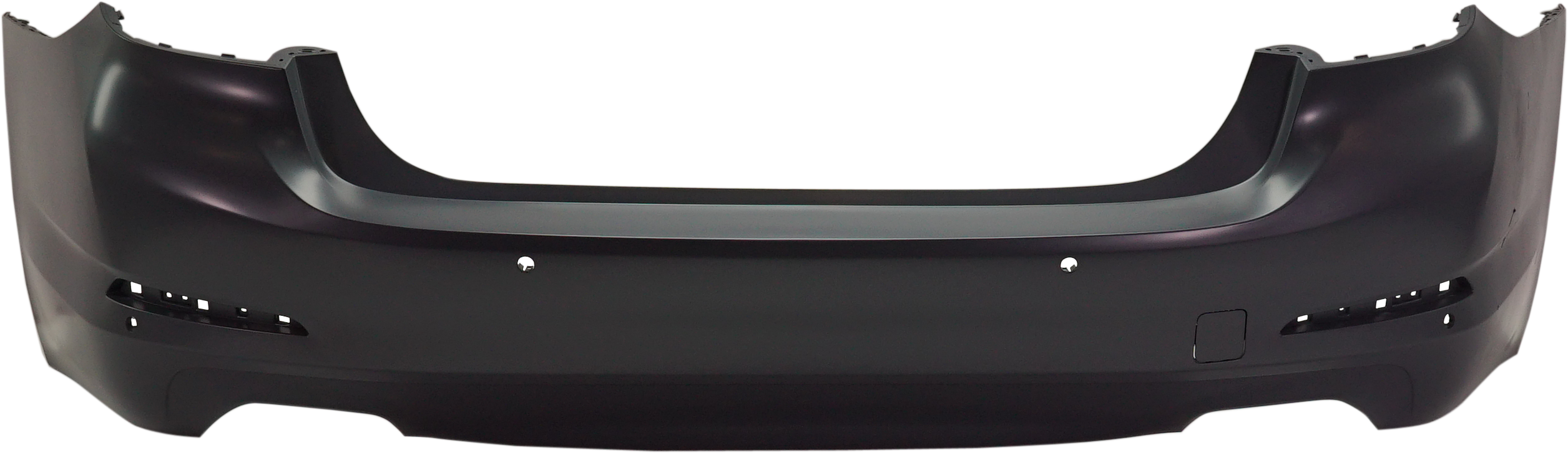 AM 540I 17-20 REAR BUMPER COVER Primed w o M Pkg w o Luxury Pkg w PDC Sensor w o Park Assist Sensor Holes CAPA SKU RB76010075PQ Partslink BM1100379C OEM 51127475592