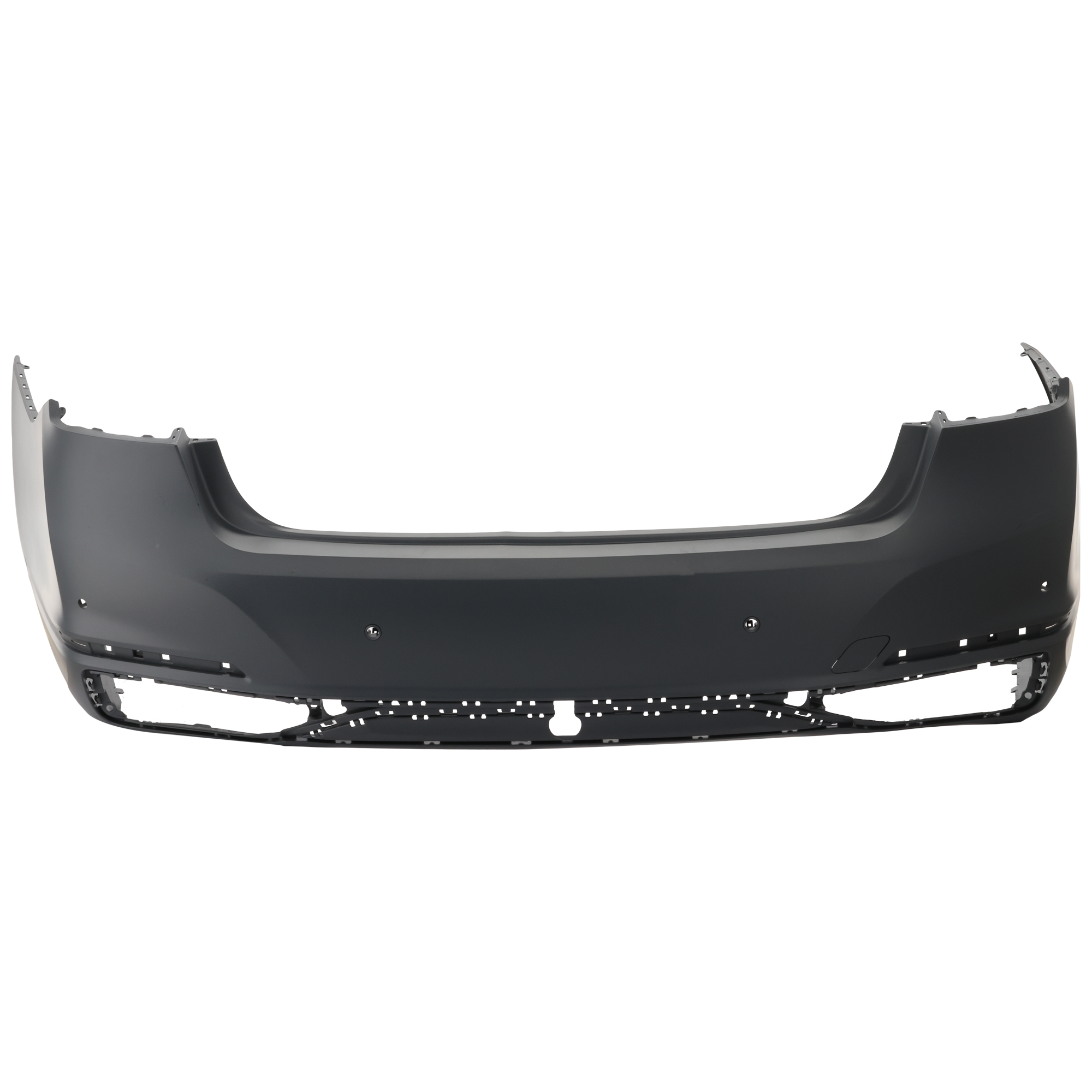 AM 7 SERIES 20-22 REAR BUMPER COVER Primed w o M Package w o Park Assist Sensor Holes SKU RB76010088P Partslink BM1100446 OEM 51129466567