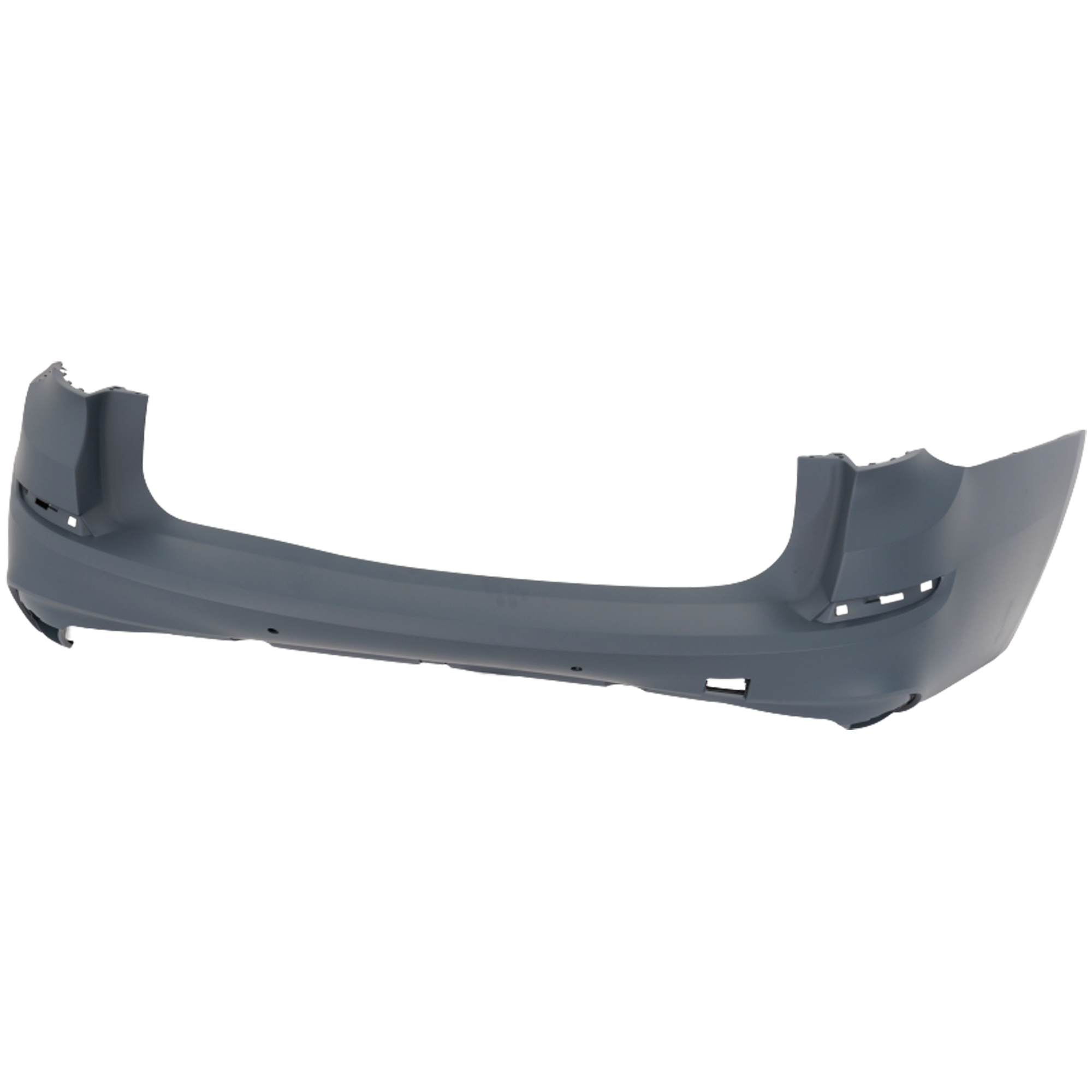 AM 5 SERIES GT 10-13 REAR BUMPER COVER Primed w M Pkg w Park Assist Sensor Holes SKU RB76010109P Partslink BM1100336 OEM 51128055055